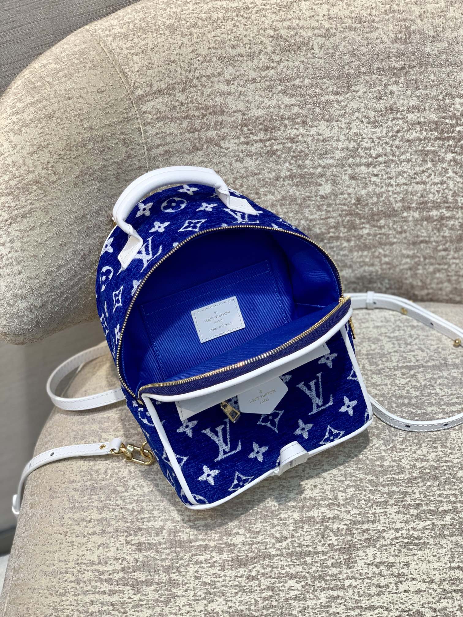 Louis Vuitton Match Palm Springs Backpack-17*22*10CM