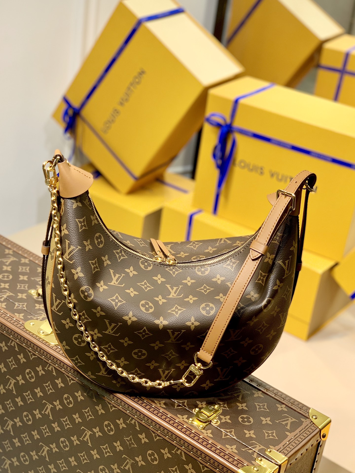Louis Vuitton M46311 Vintage Marel Bag-38*30*10CM