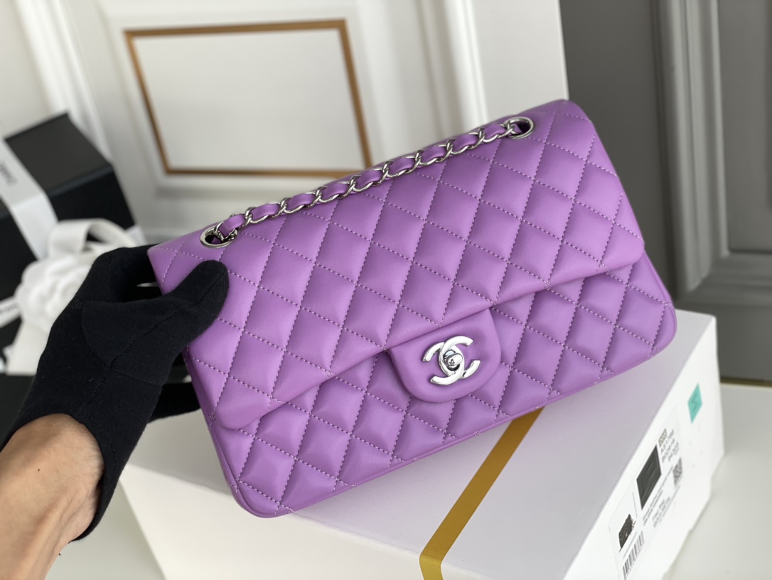 Ch@nel Flap Bag-Lambskin Leather-25CM Ch@nel Flap Bag-Lambskin Leather-25CM