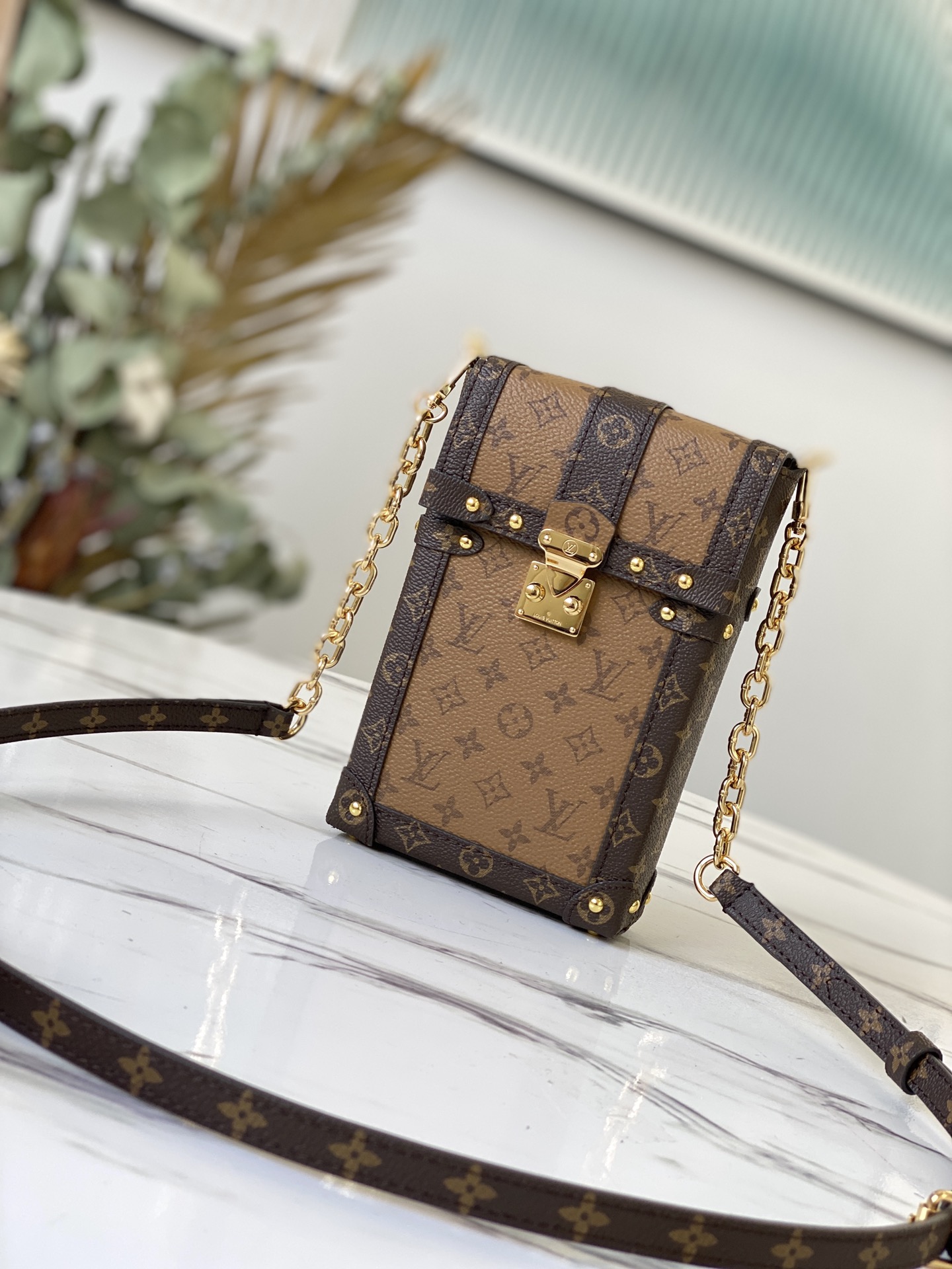 Louis Vuitton Trunk Vertical-11*17.5*3.5CM