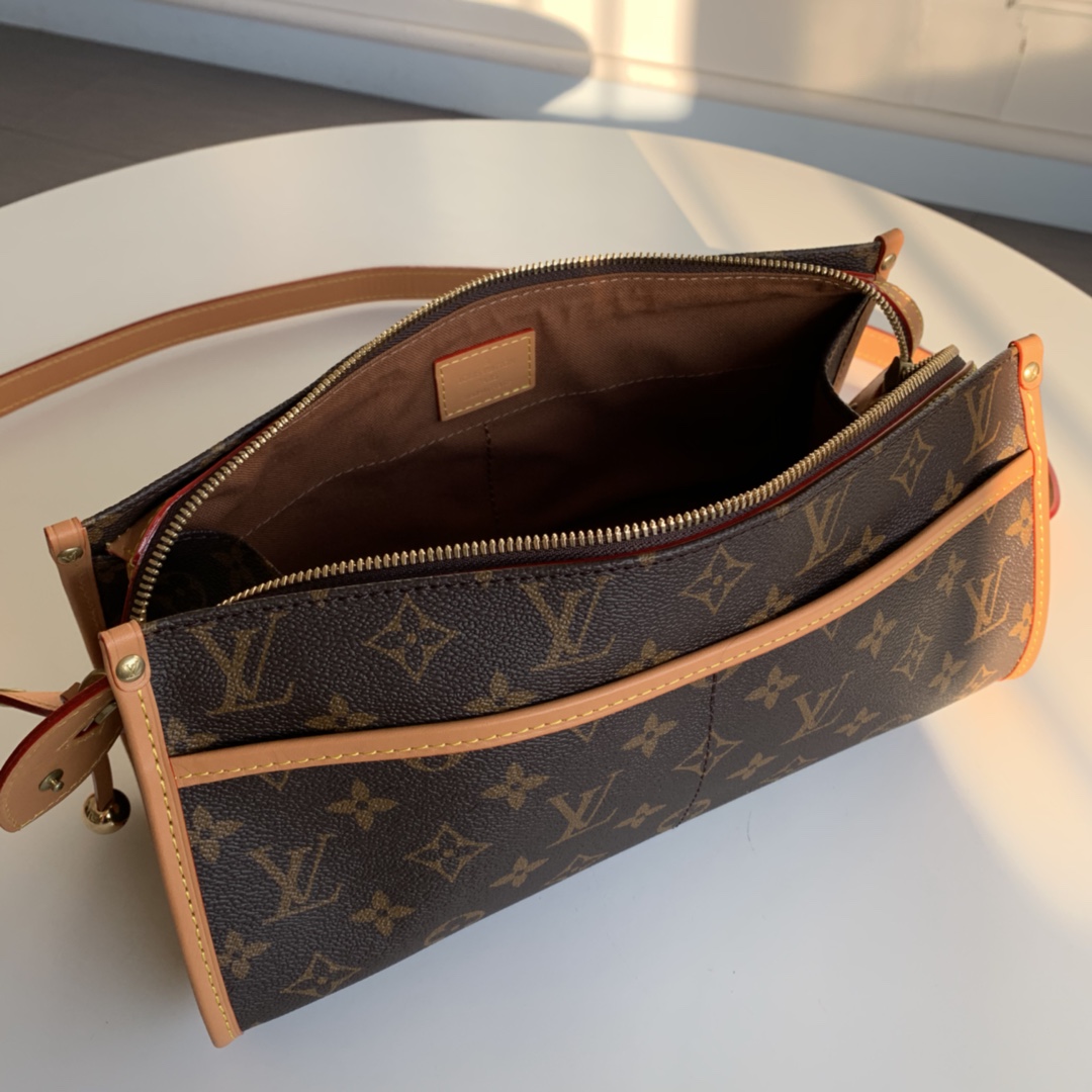 Louis Vuitton Popincourt Handbags-30x14x12CM