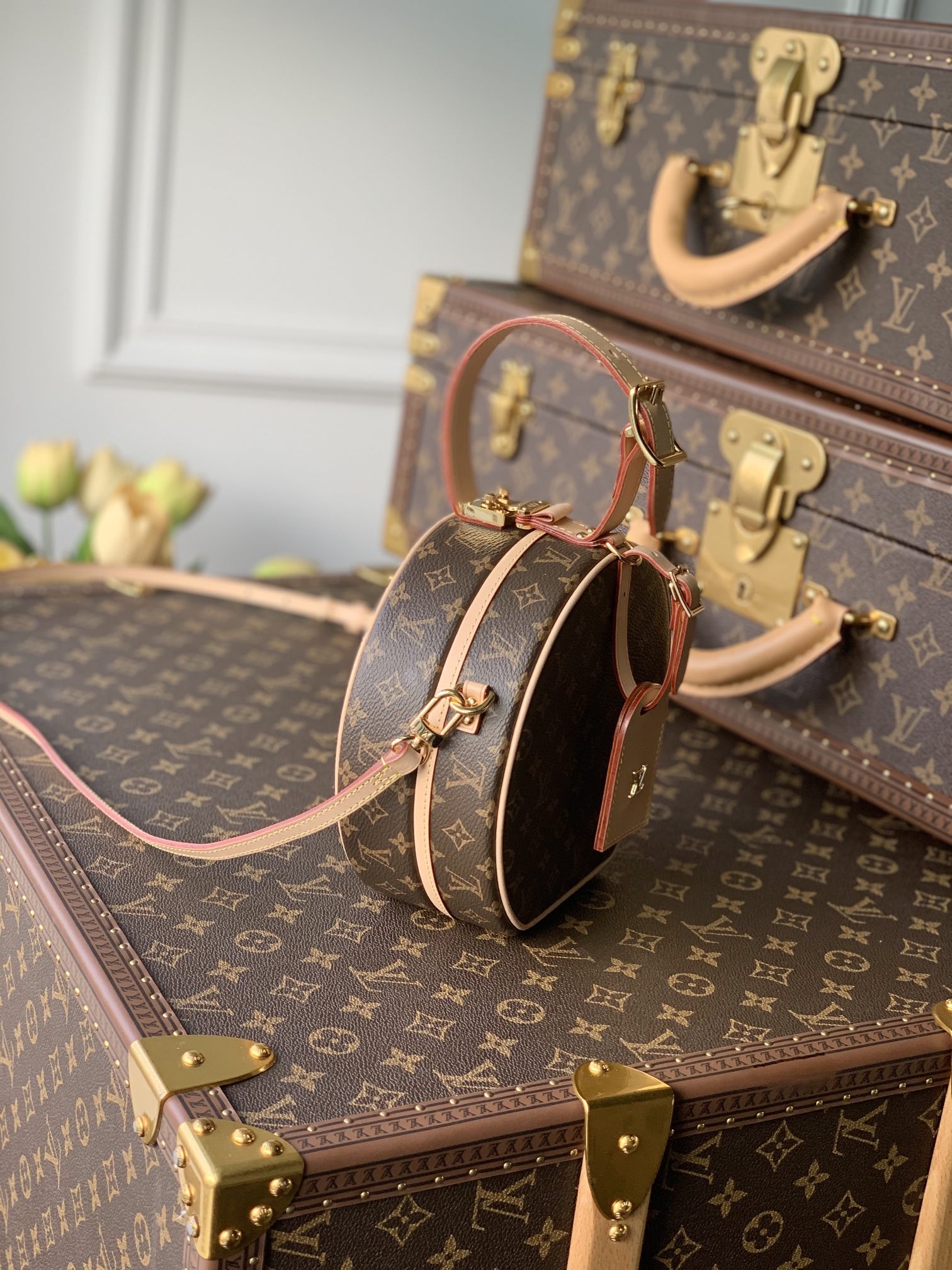 Louis Vuitton Petite Boite Chapeau-18*17*7CM Louis Vuitton Petite Boite Chapeau-18*17*7CM