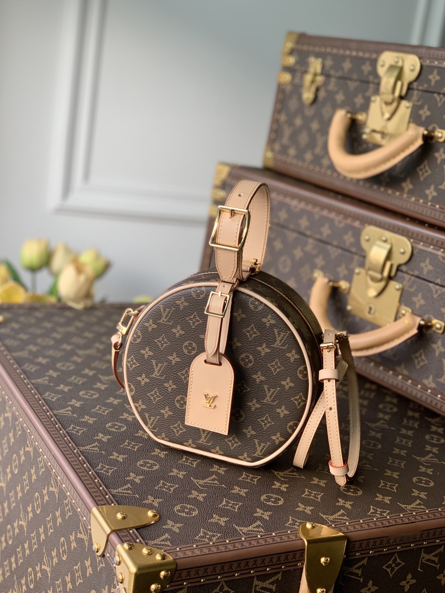 Louis Vuitton Petite Boite Chapeau-18*17*7CM