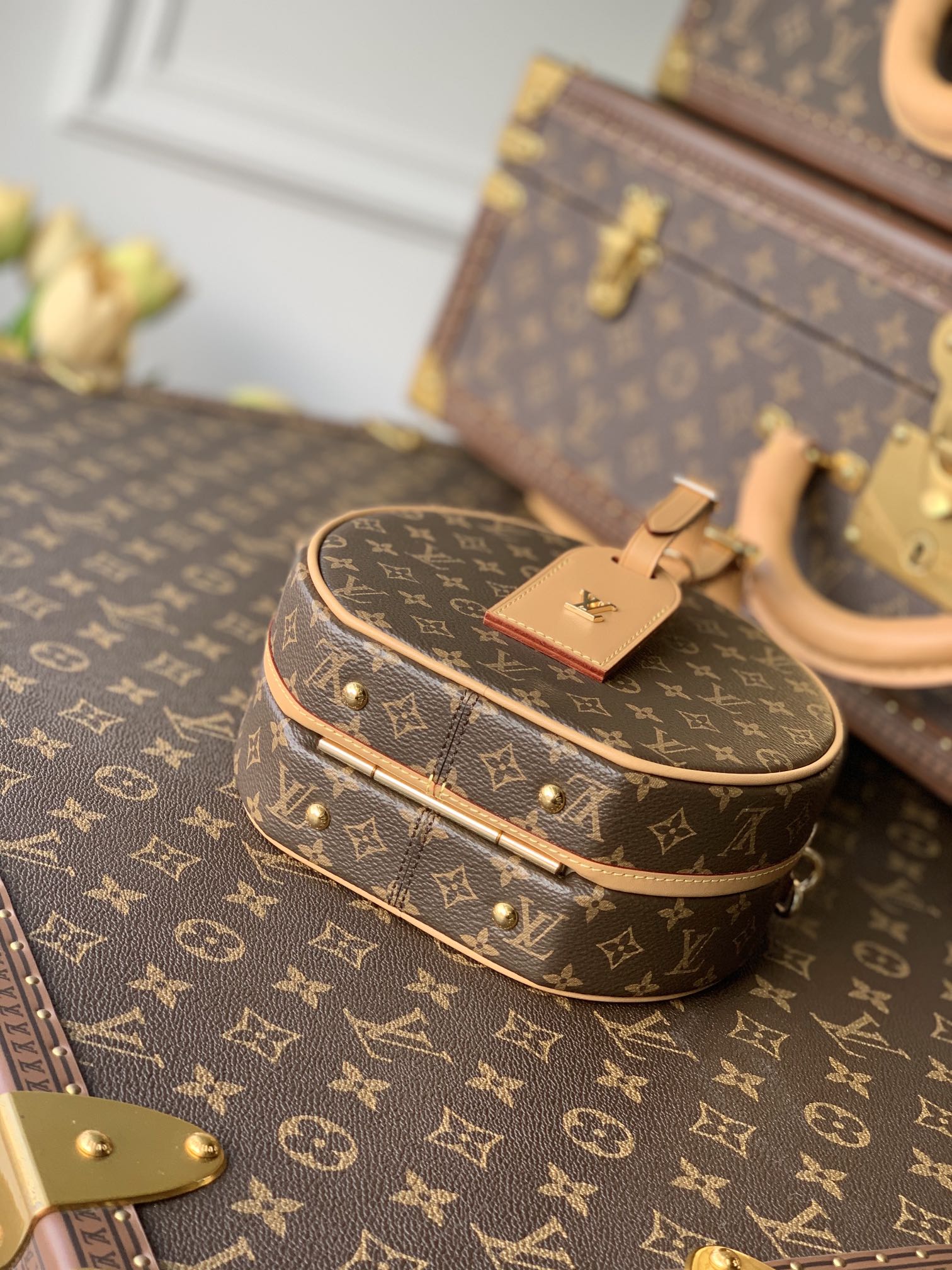 Louis Vuitton Petite Boite Chapeau-18*17*7CM Louis Vuitton Petite Boite Chapeau-18*17*7CM