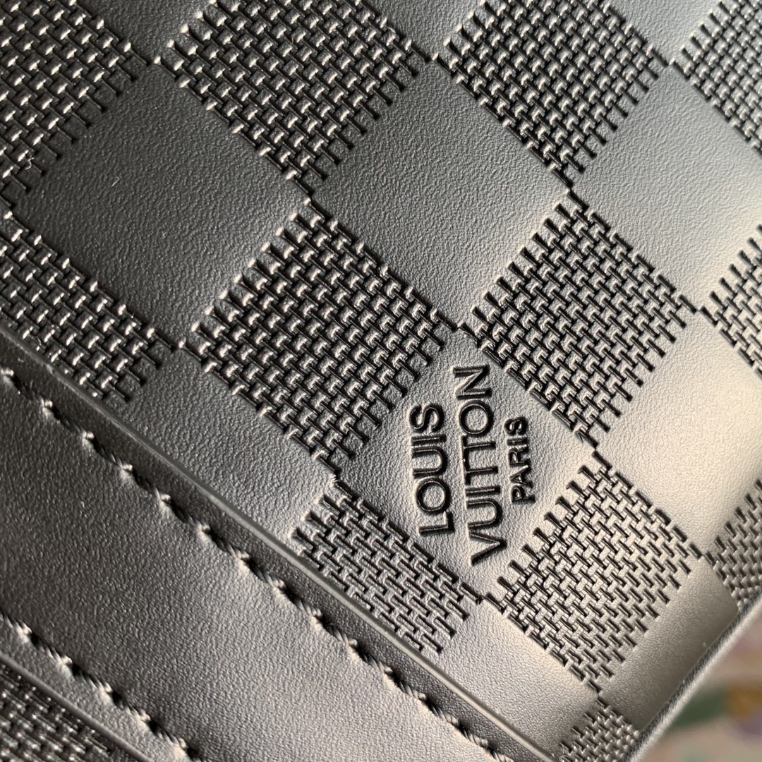 Louis Vuitton N45288 Damier Infini Onyx Sirius -35*27*7M Louis Vuitton N45288 Damier Infini Onyx Sirius -35*27*7M