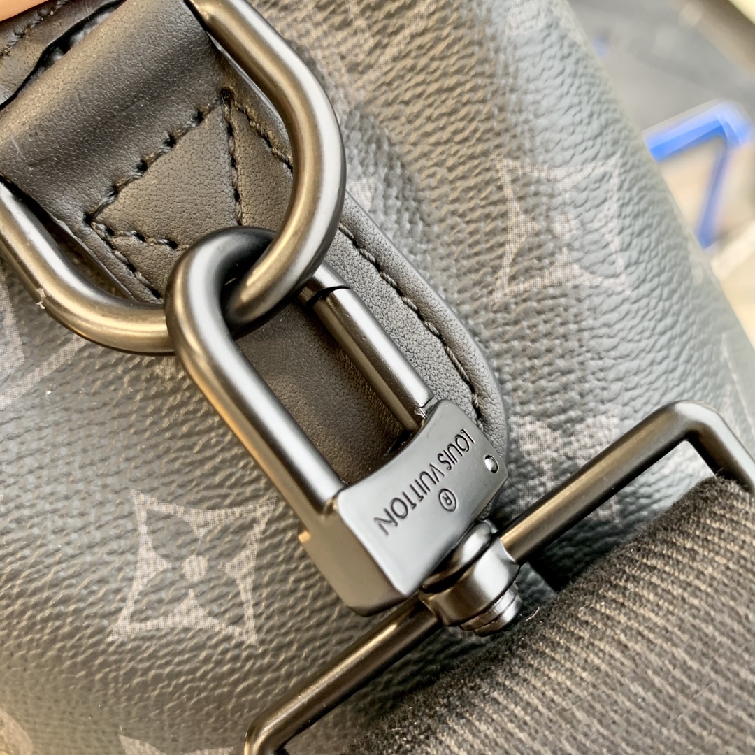 Louis Vuitton M45914 Monogram Eclipse Saumur-38*37*13M Louis Vuitton M45914 Monogram Eclipse Saumur-38*37*13M