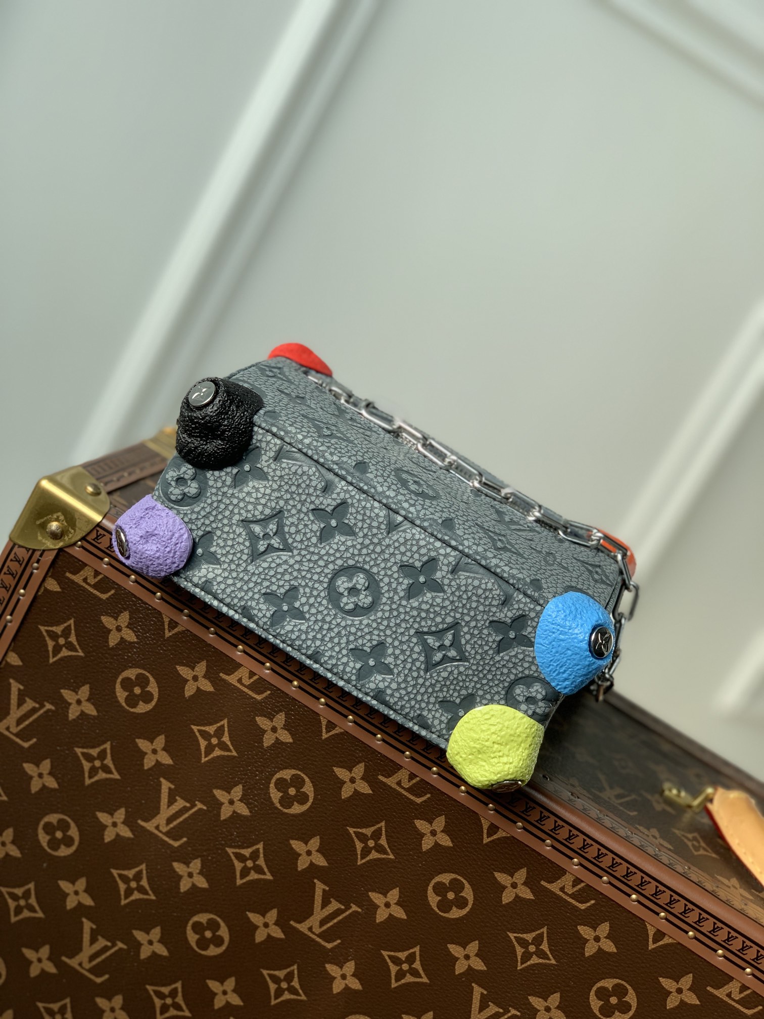 Louis Vuitton Mini Soft Trunk-M81606 -18*13*8M Louis Vuitton Mini Soft Trunk-M81606 -18*13*8M