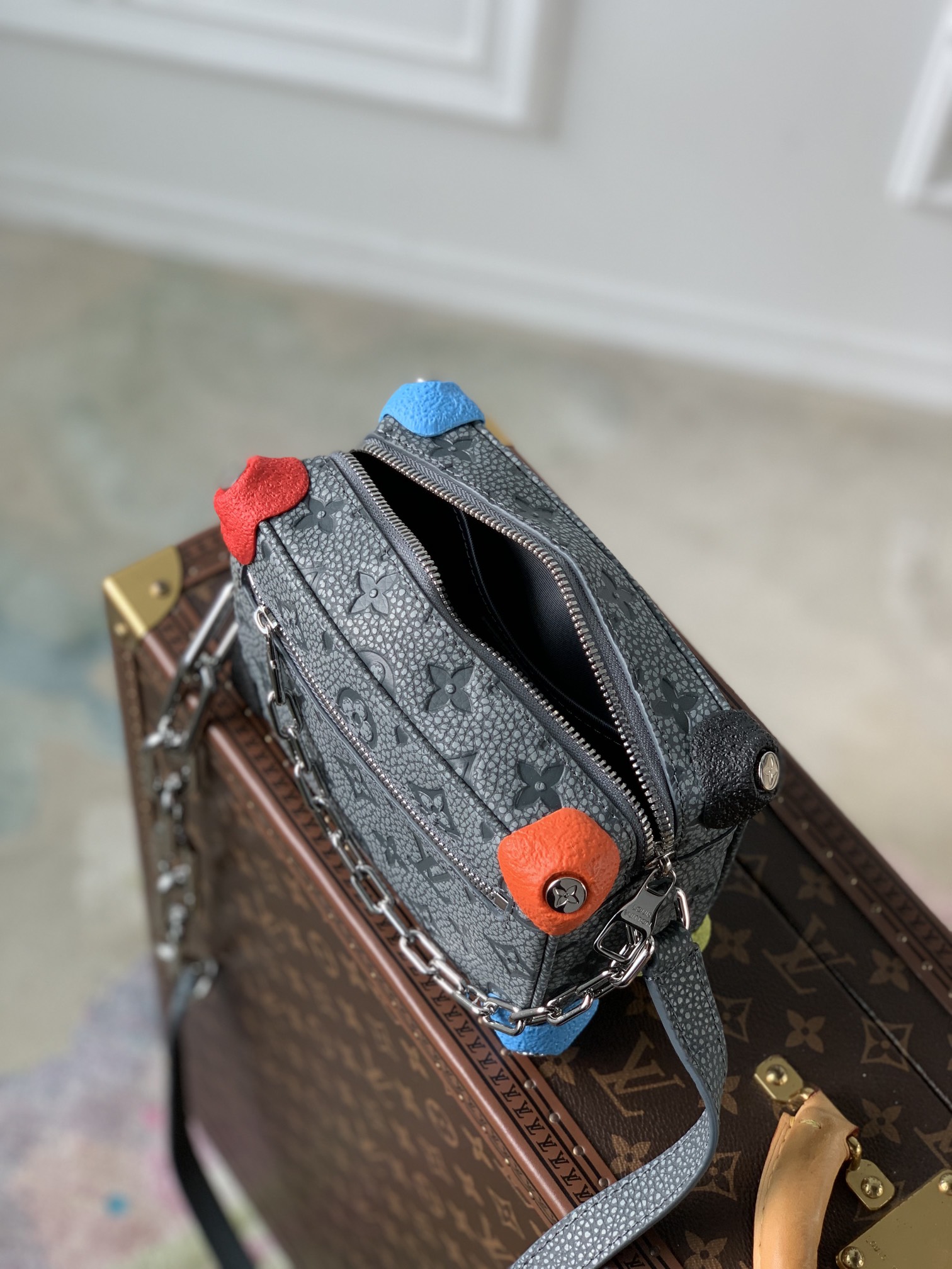 Louis Vuitton Mini Soft Trunk-M81606 -18*13*8M Louis Vuitton Mini Soft Trunk-M81606 -18*13*8M