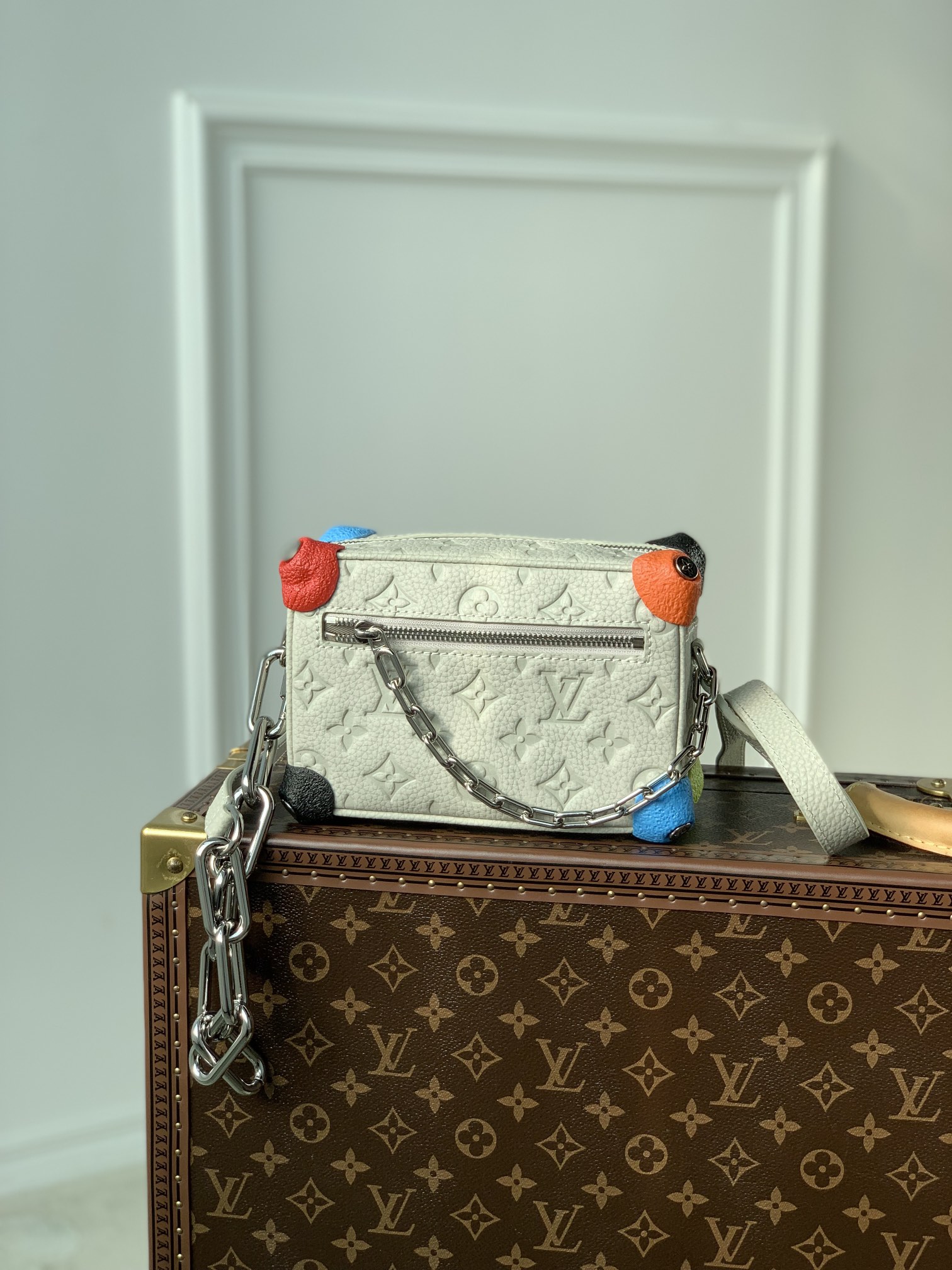 Louis Vuitton Mini Soft Trunk-M81606 -18*13*8M