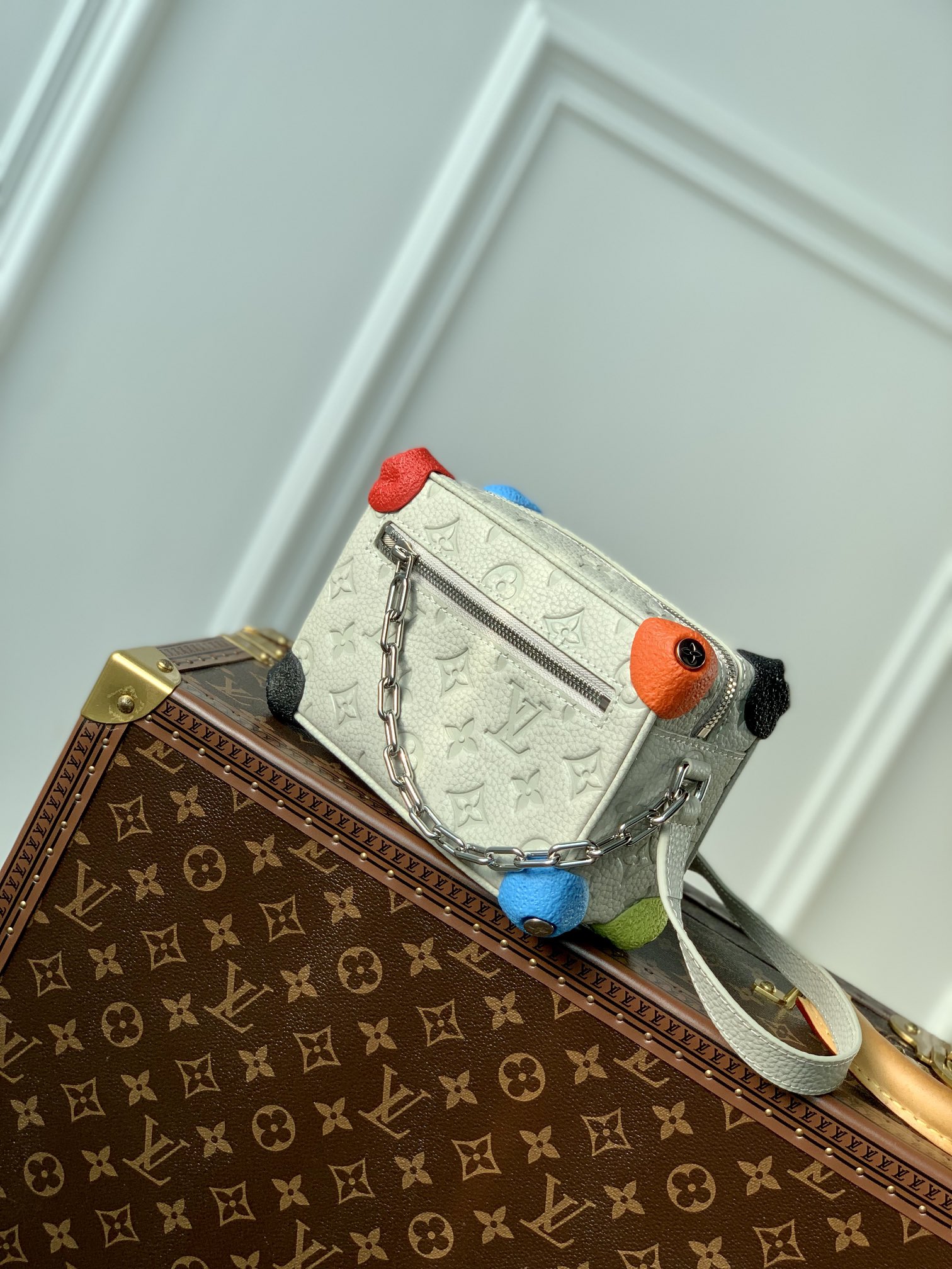 Louis Vuitton Mini Soft Trunk-M81606 -18*13*8M Louis Vuitton Mini Soft Trunk-M81606 -18*13*8M