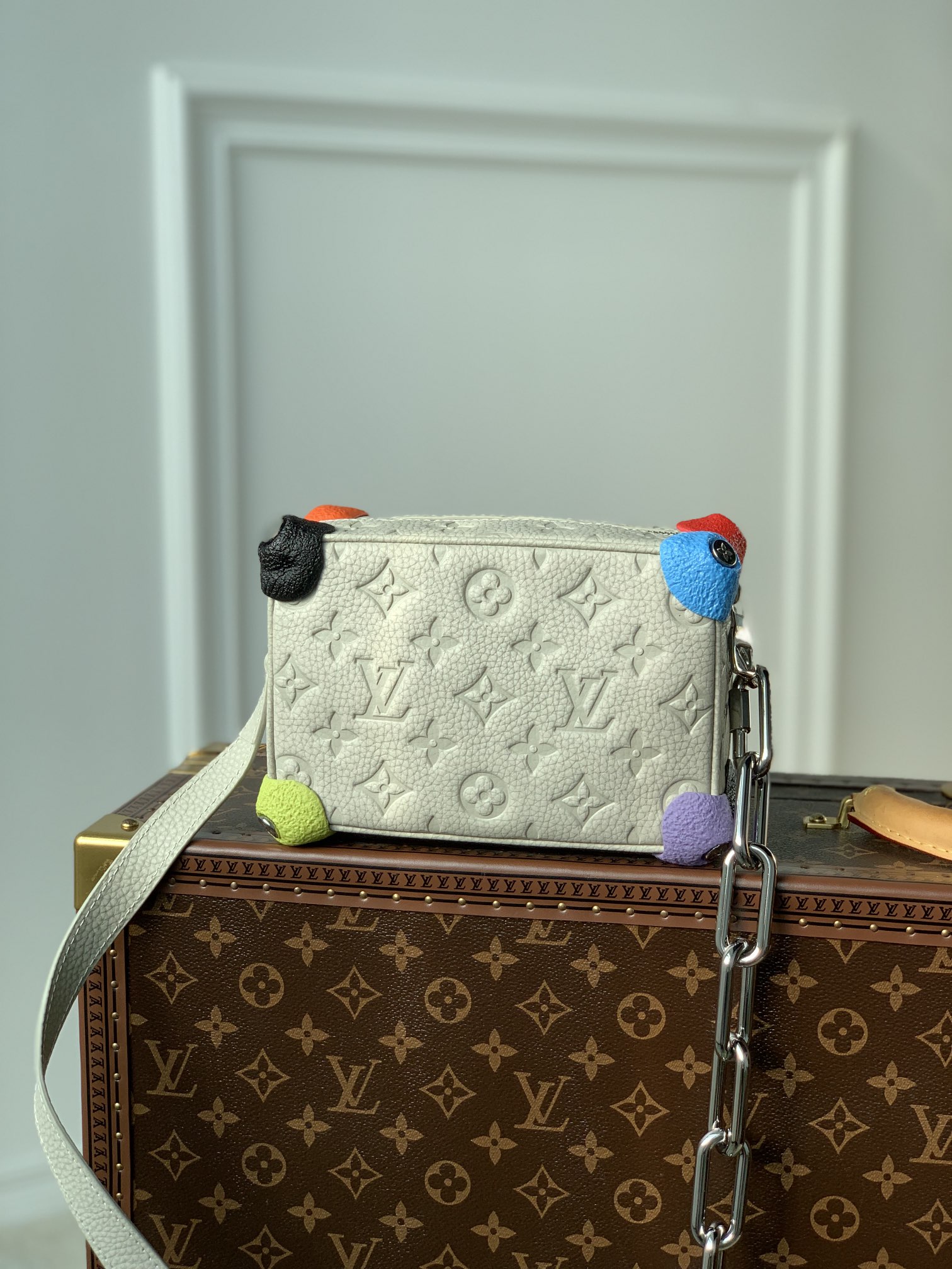 Louis Vuitton Mini Soft Trunk-M81606 -18*13*8M Louis Vuitton Mini Soft Trunk-M81606 -18*13*8M