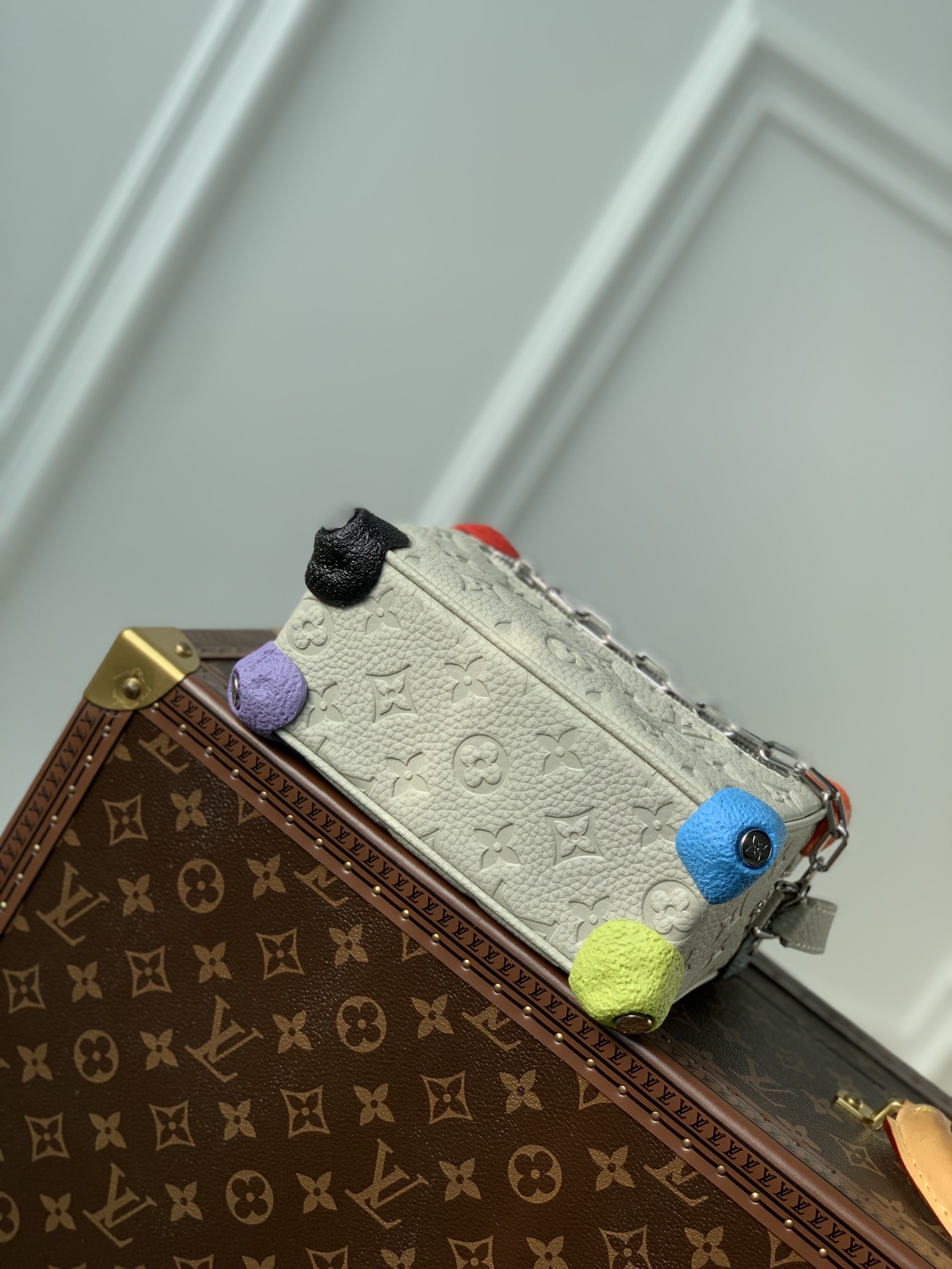 Louis Vuitton Mini Soft Trunk-M81606 -18*13*8M Louis Vuitton Mini Soft Trunk-M81606 -18*13*8M