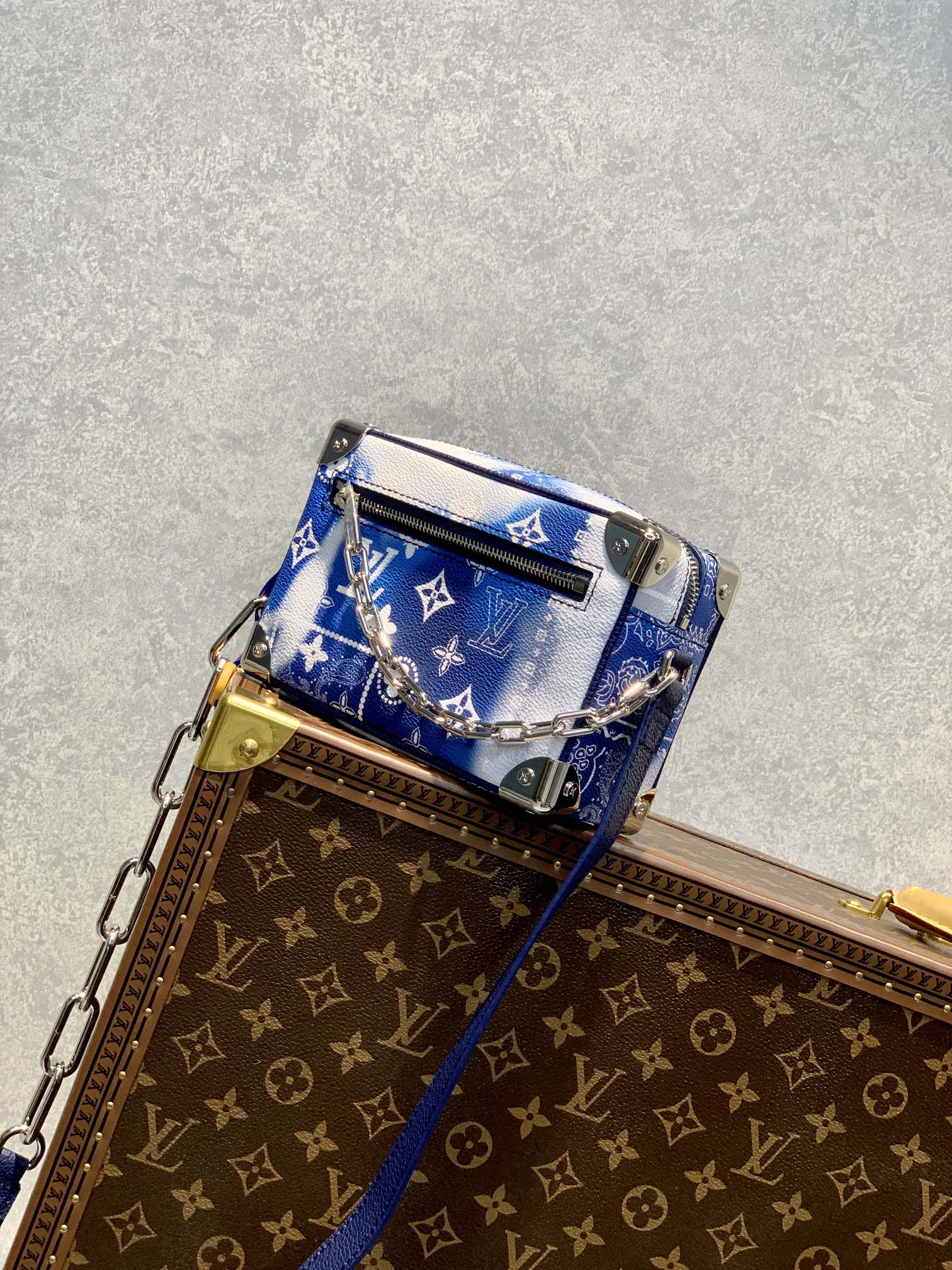 Louis Vuitton Mini Soft Trunk-M59726 -18*13*8M Louis Vuitton Mini Soft Trunk-M59726 -18*13*8M
