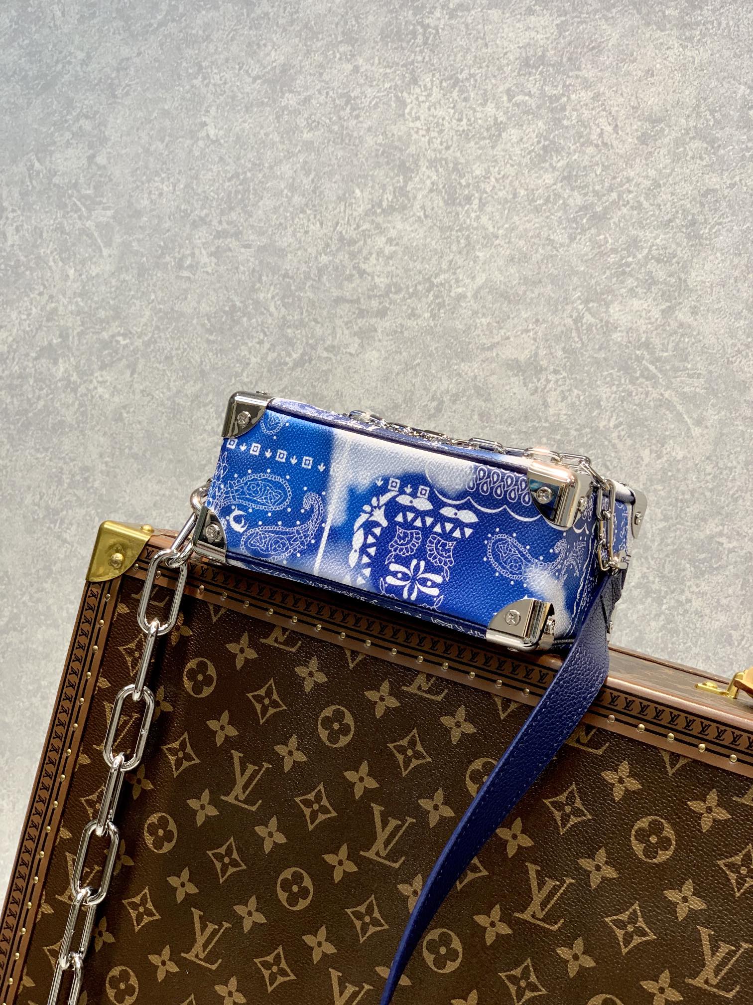 Louis Vuitton Mini Soft Trunk-M59726 -18*13*8M Louis Vuitton Mini Soft Trunk-M59726 -18*13*8M