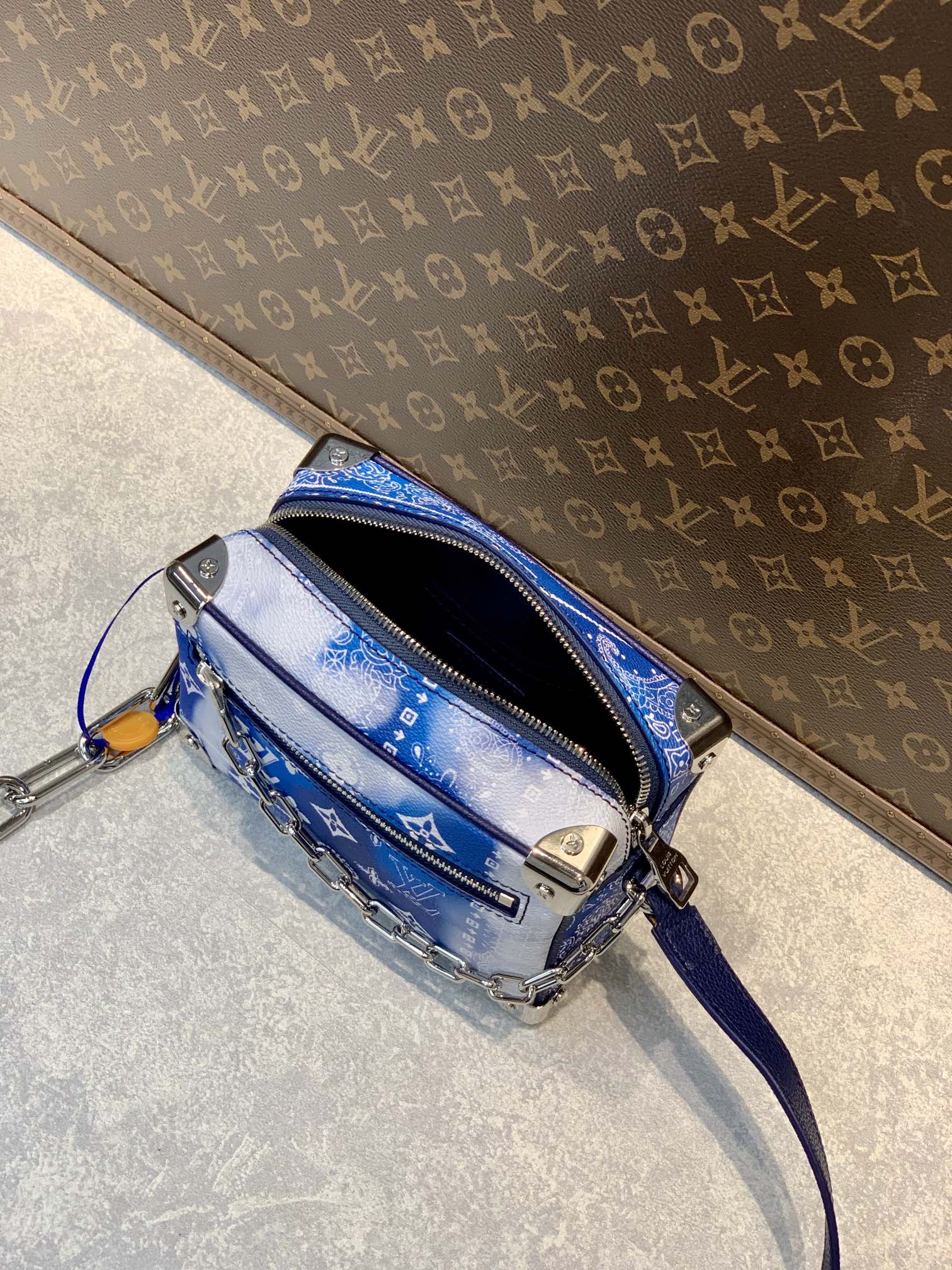 Louis Vuitton Mini Soft Trunk-M59726 -18*13*8M Louis Vuitton Mini Soft Trunk-M59726 -18*13*8M