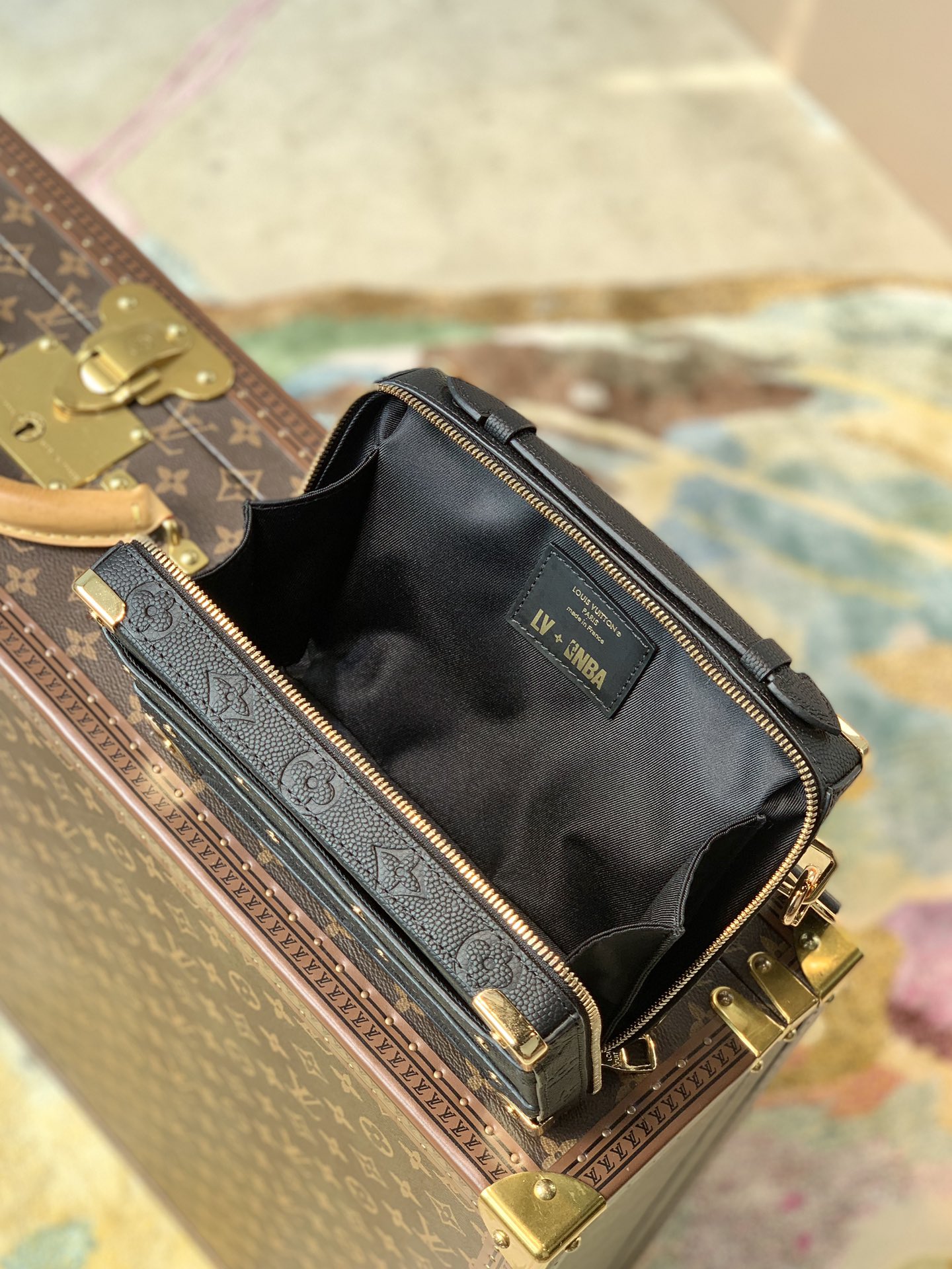 Louis Vuitton NBA Handle Trunk-21.5*15* 7M Louis Vuitton NBA Handle Trunk-21.5*15* 7M