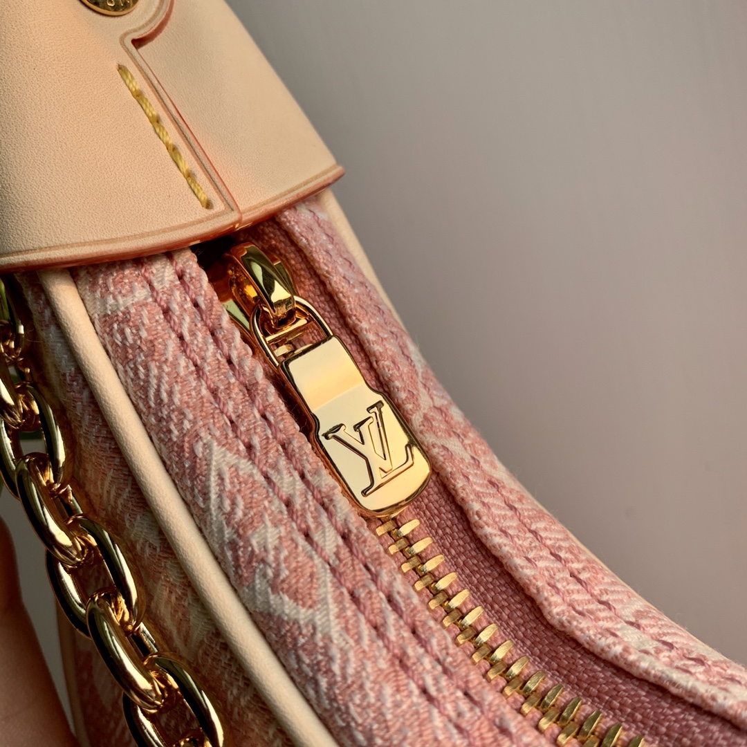 Louis Vuitton Loop Handbags-M810981-23*13*6CM