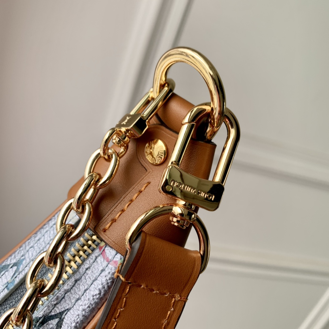 Louis Vuitton Loop Handbags-M810981-23*13*6CM