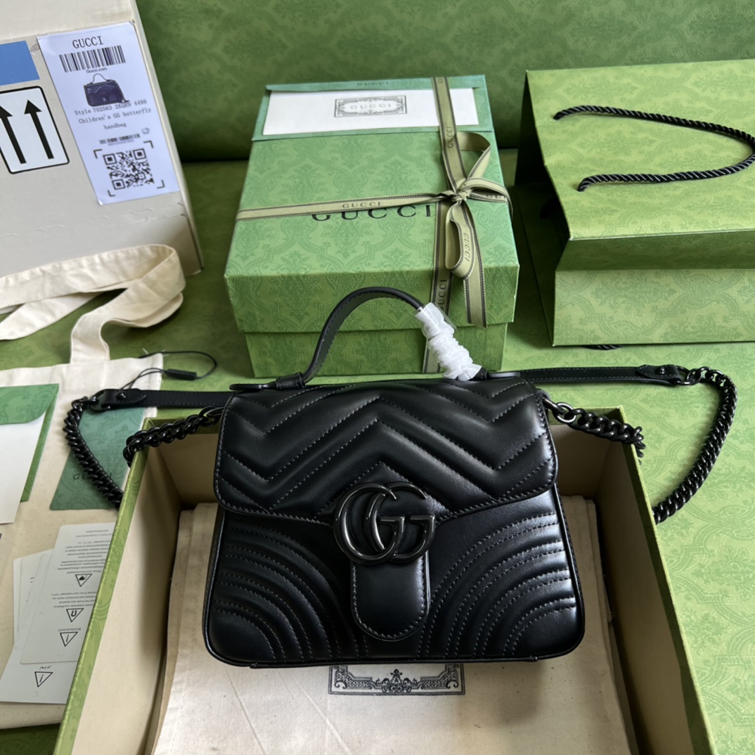 Gucci Marmont Bag-21*16*8CM