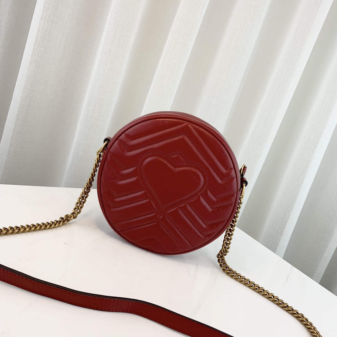 Gucci Mini Round Bag-18*18*5CM Gucci Mini Round Bag-18*18*5CM