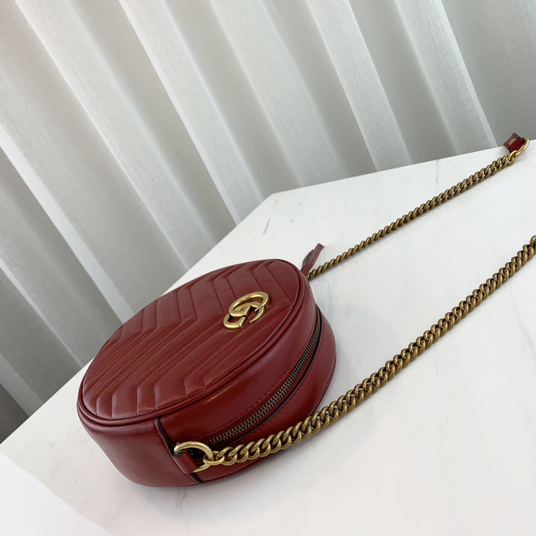 Gucci Mini Round Bag-18*18*5CM Gucci Mini Round Bag-18*18*5CM