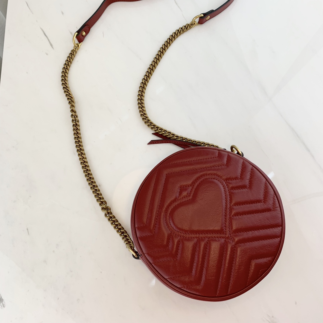 Gucci Mini Round Bag-18*18*5CM Gucci Mini Round Bag-18*18*5CM