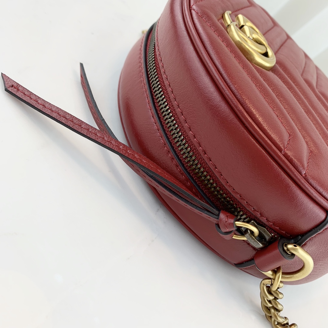 Gucci Mini Round Bag-18*18*5CM Gucci Mini Round Bag-18*18*5CM
