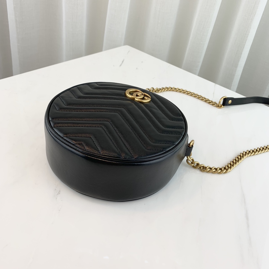 Gucci Mini Round Bag-18*18*5CM Gucci Mini Round Bag-18*18*5CM