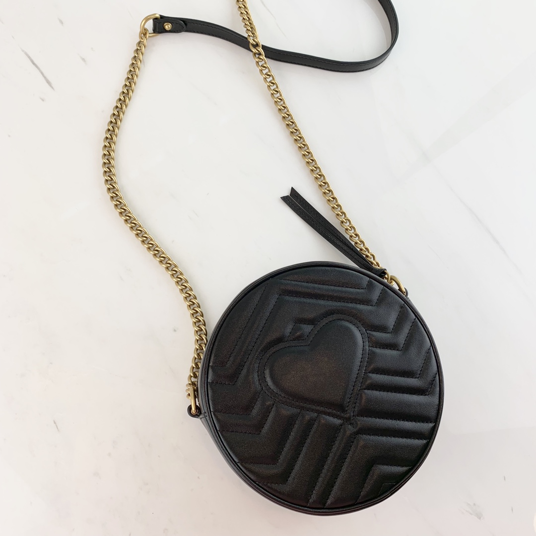 Gucci Mini Round Bag-18*18*5CM Gucci Mini Round Bag-18*18*5CM