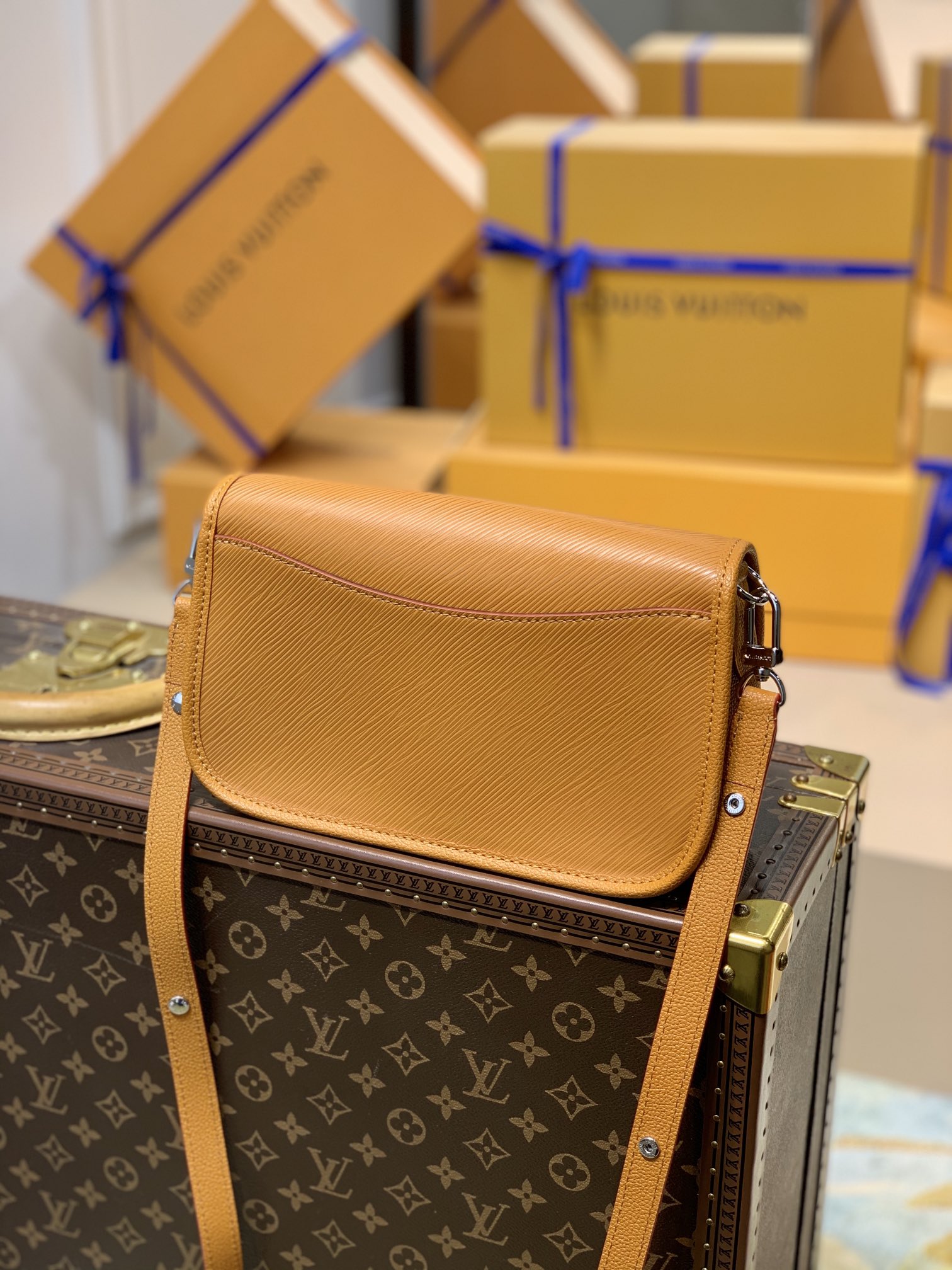 Louis Vuitton Buci Handbag-24.5 x 15.5 x 9CM