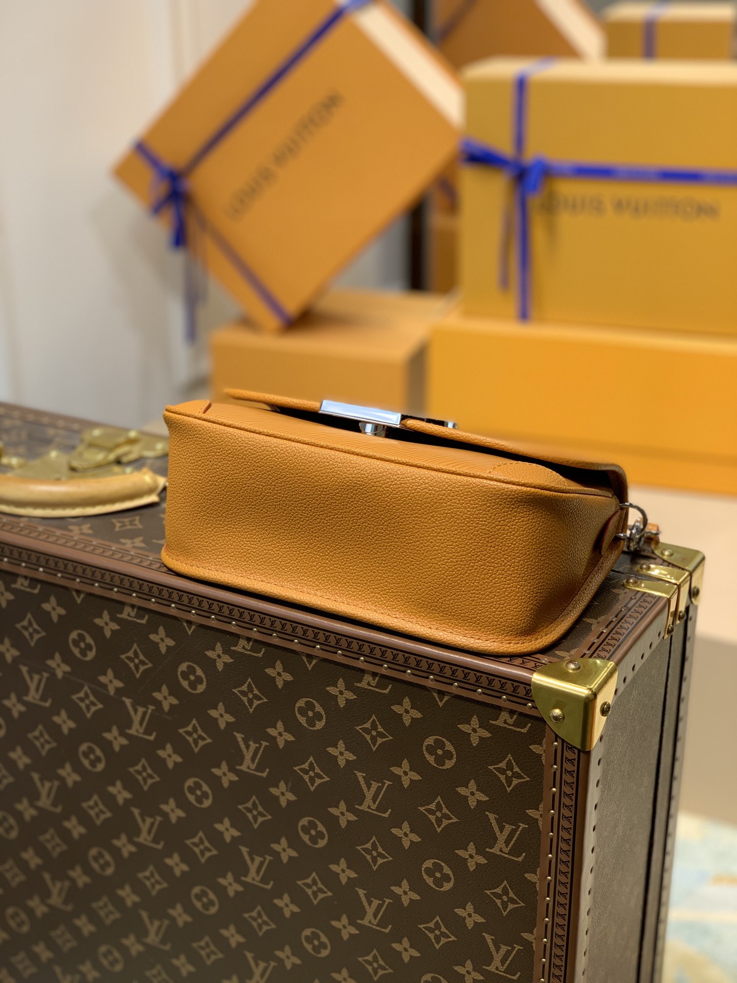 Louis Vuitton Buci Handbag-24.5 x 15.5 x 9CM