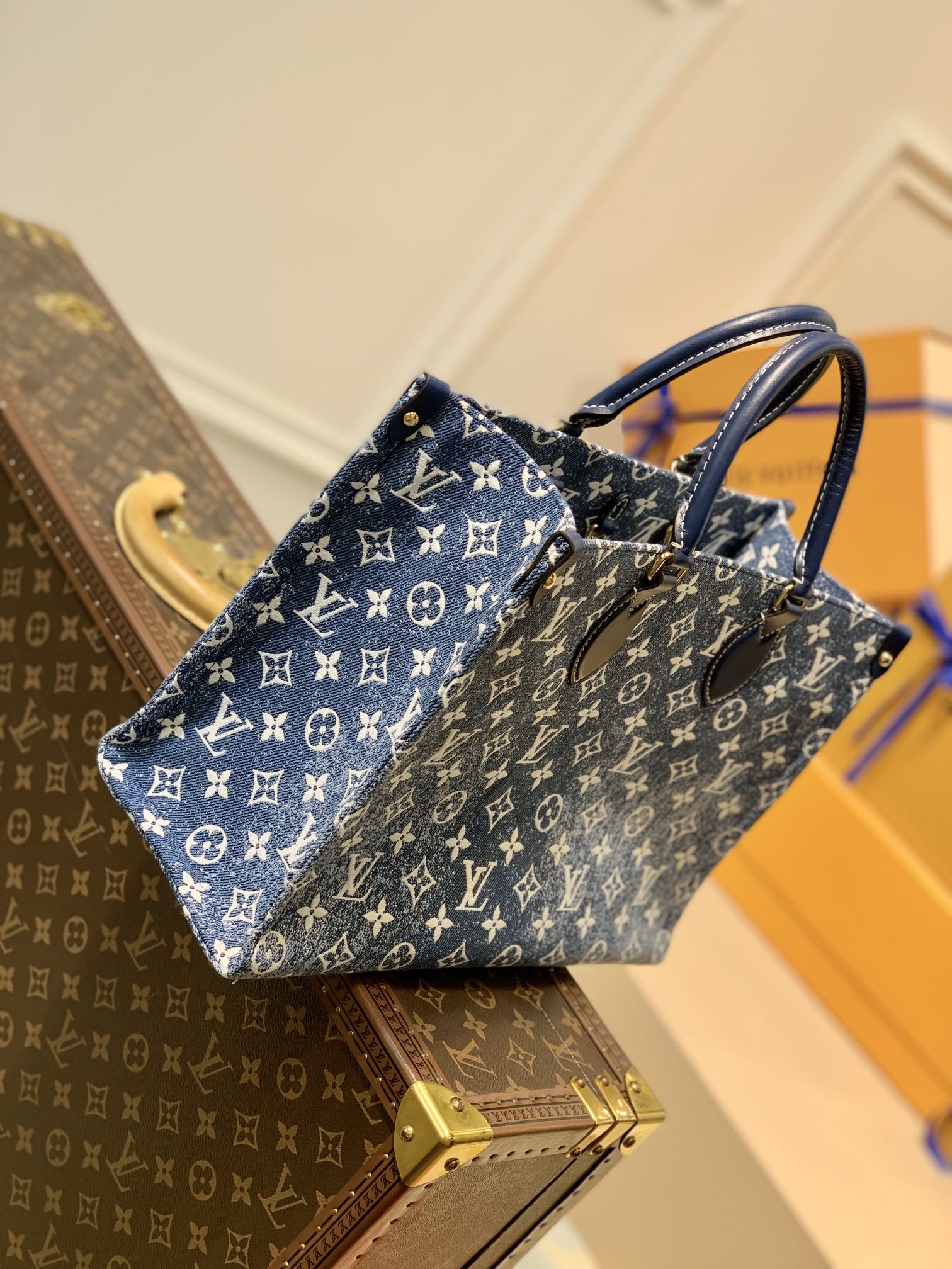 Louis Vuitton Onthego Handbag-35*27*14CM Louis Vuitton Onthego Handbag-35*27*14CM