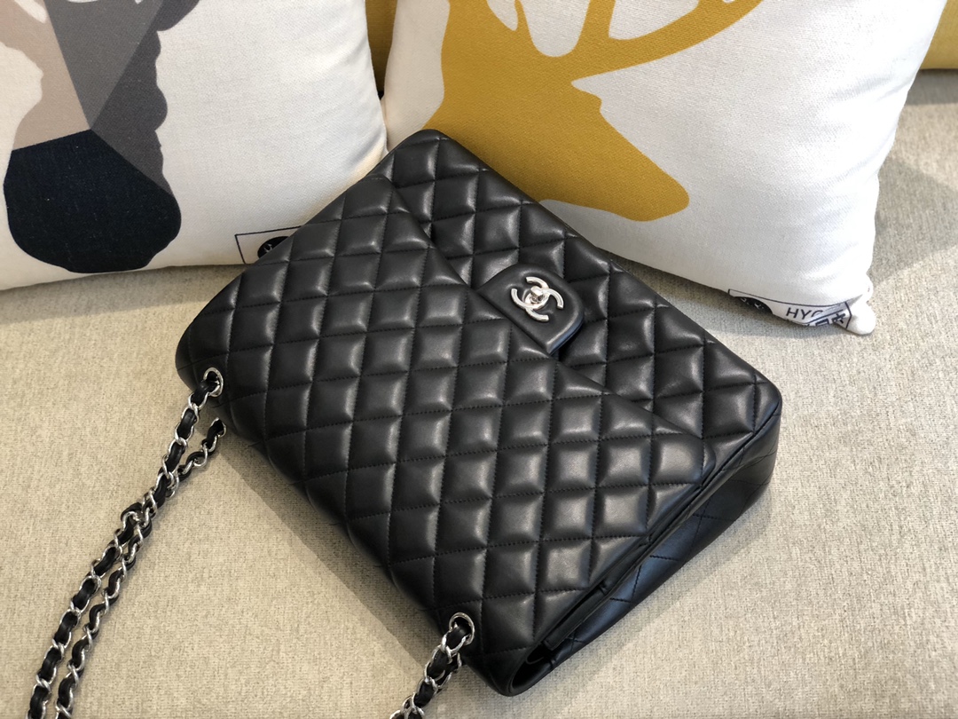 Ch@nel Flap Bag-Lambskin Leather-Maxi-33CM Ch@nel Flap Bag-Lambskin Leather-Maxi-33CM