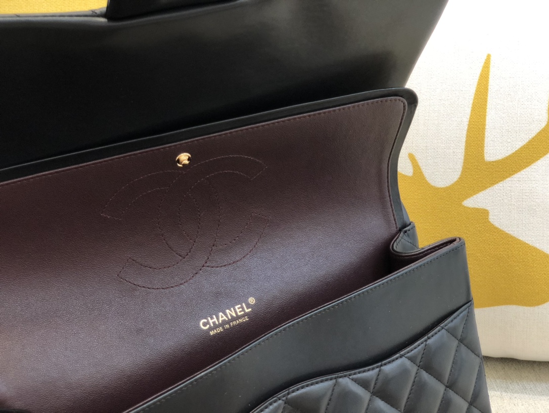 Ch@nel Flap Bag-Lambskin Leather-Maxi-33CM Ch@nel Flap Bag-Lambskin Leather-Maxi-33CM