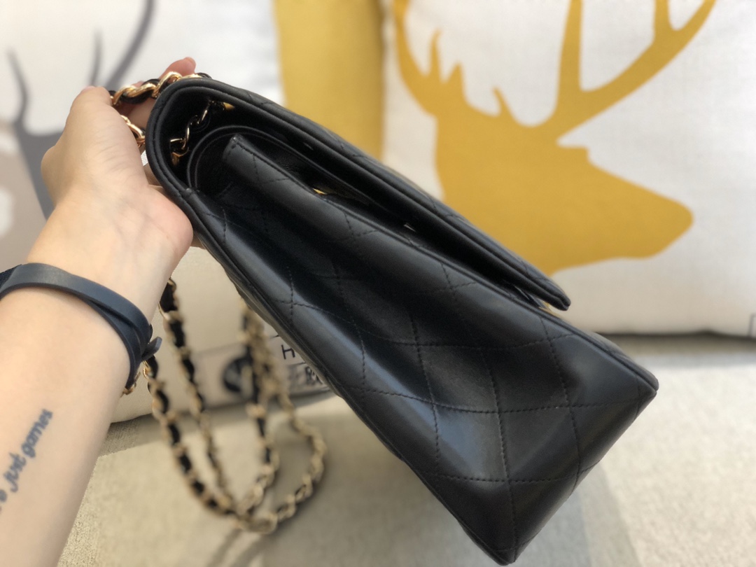 Ch@nel Flap Bag-Lambskin Leather-Maxi-33CM Ch@nel Flap Bag-Lambskin Leather-Maxi-33CM