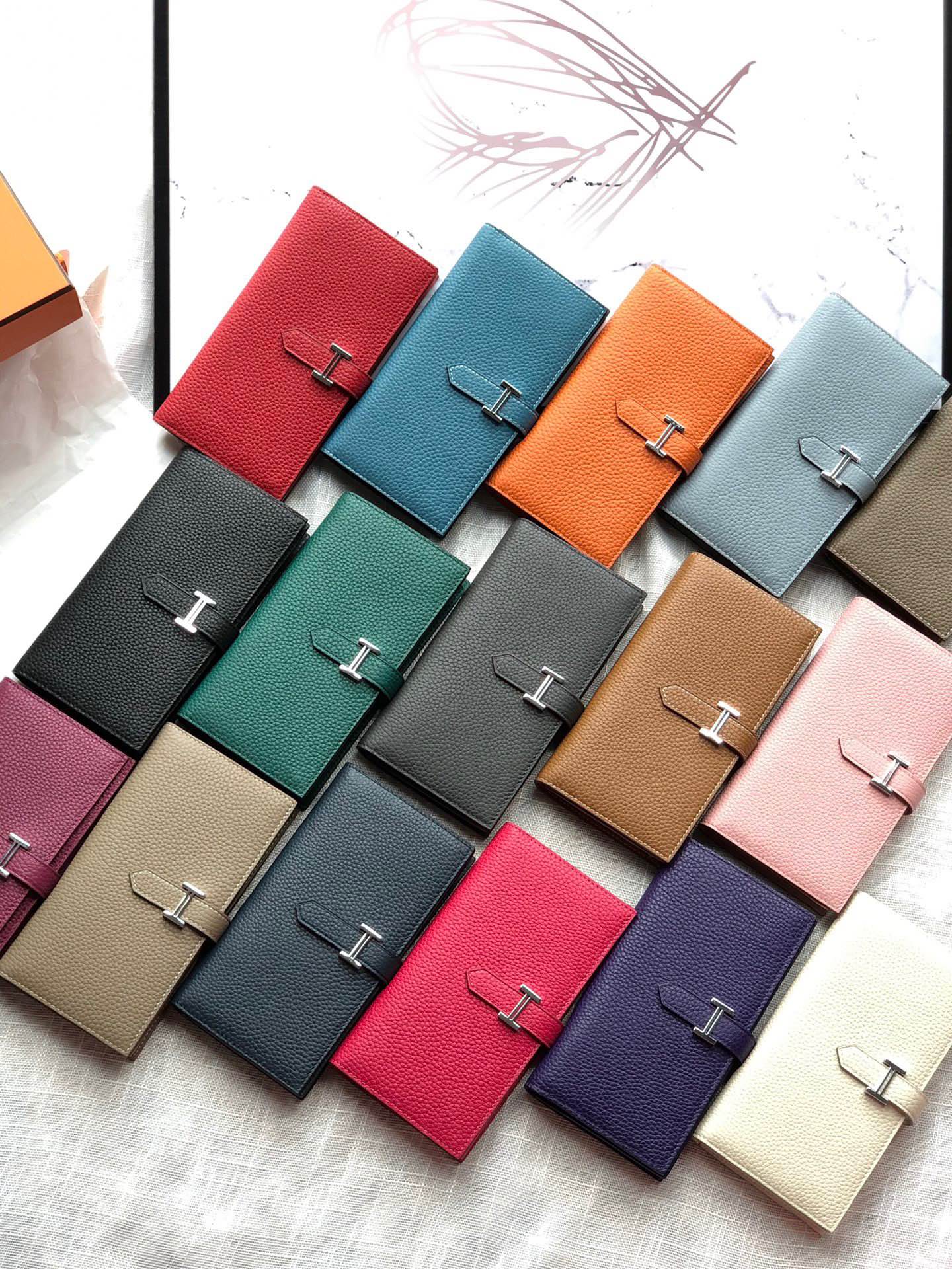 Hermes Wallet Togo-17.5*2*9.5CM