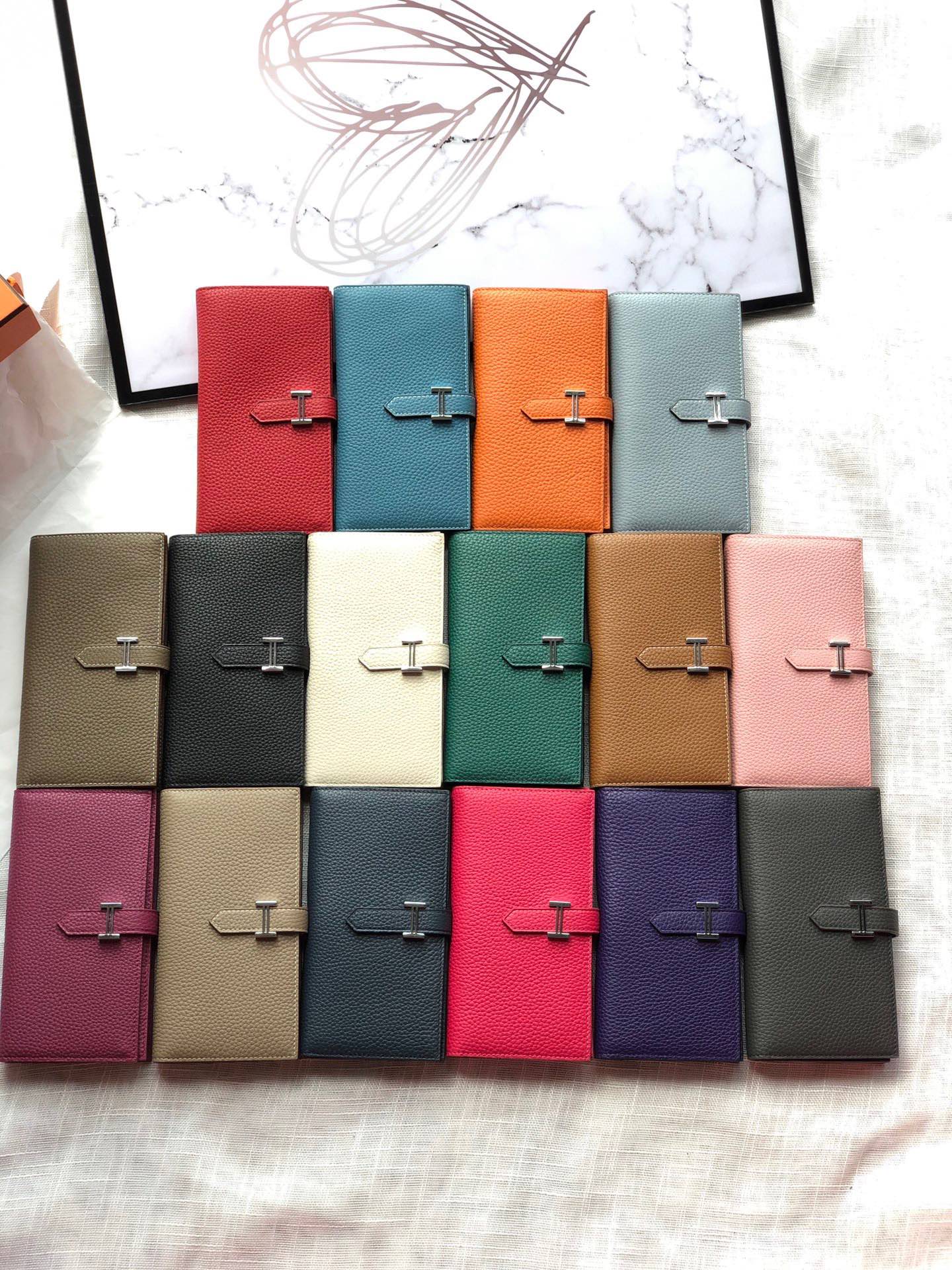 Hermes Wallet Togo-17.5*2*9.5CM