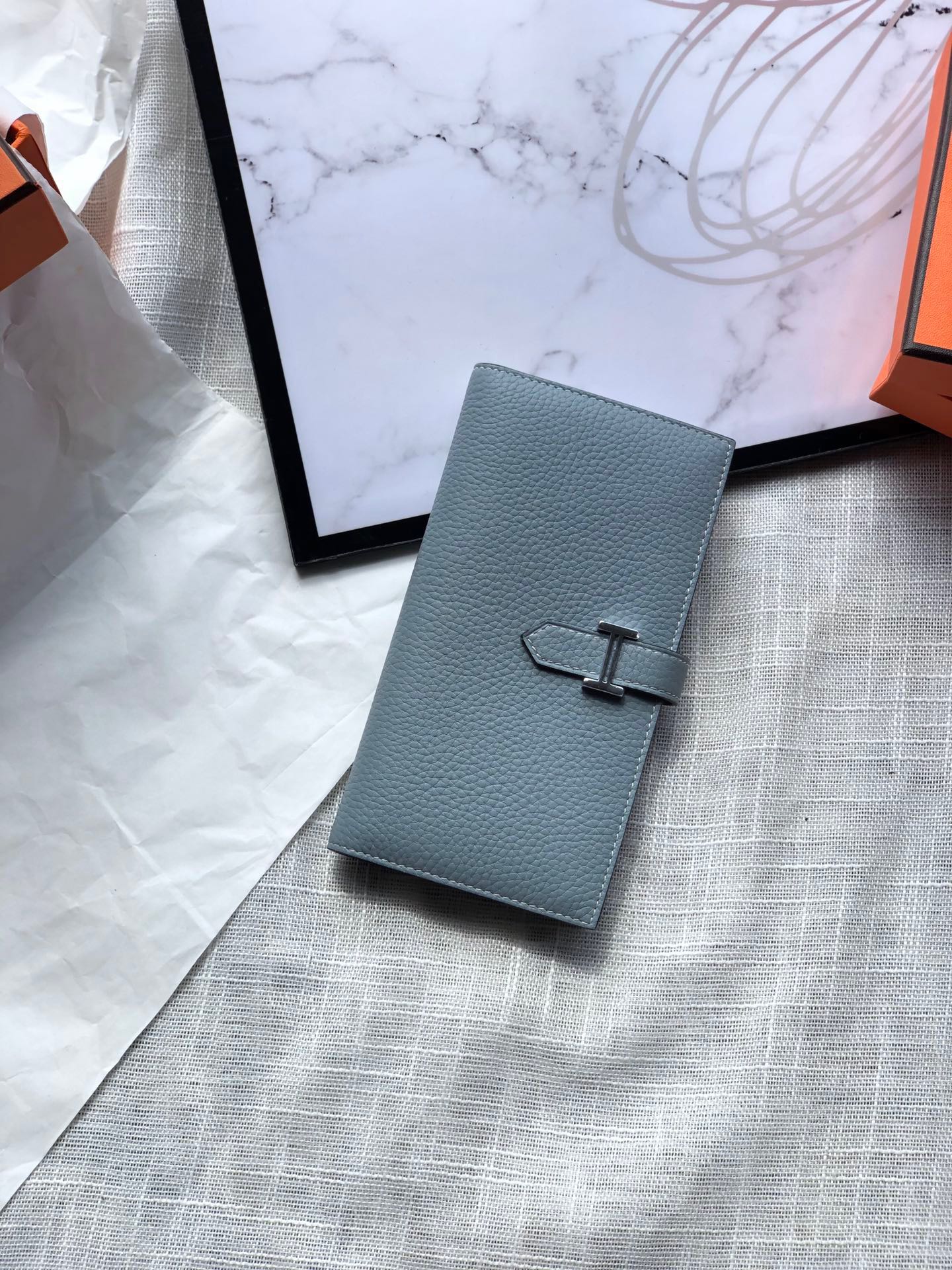 Hermes Wallet Togo-17.5*2*9.5CM