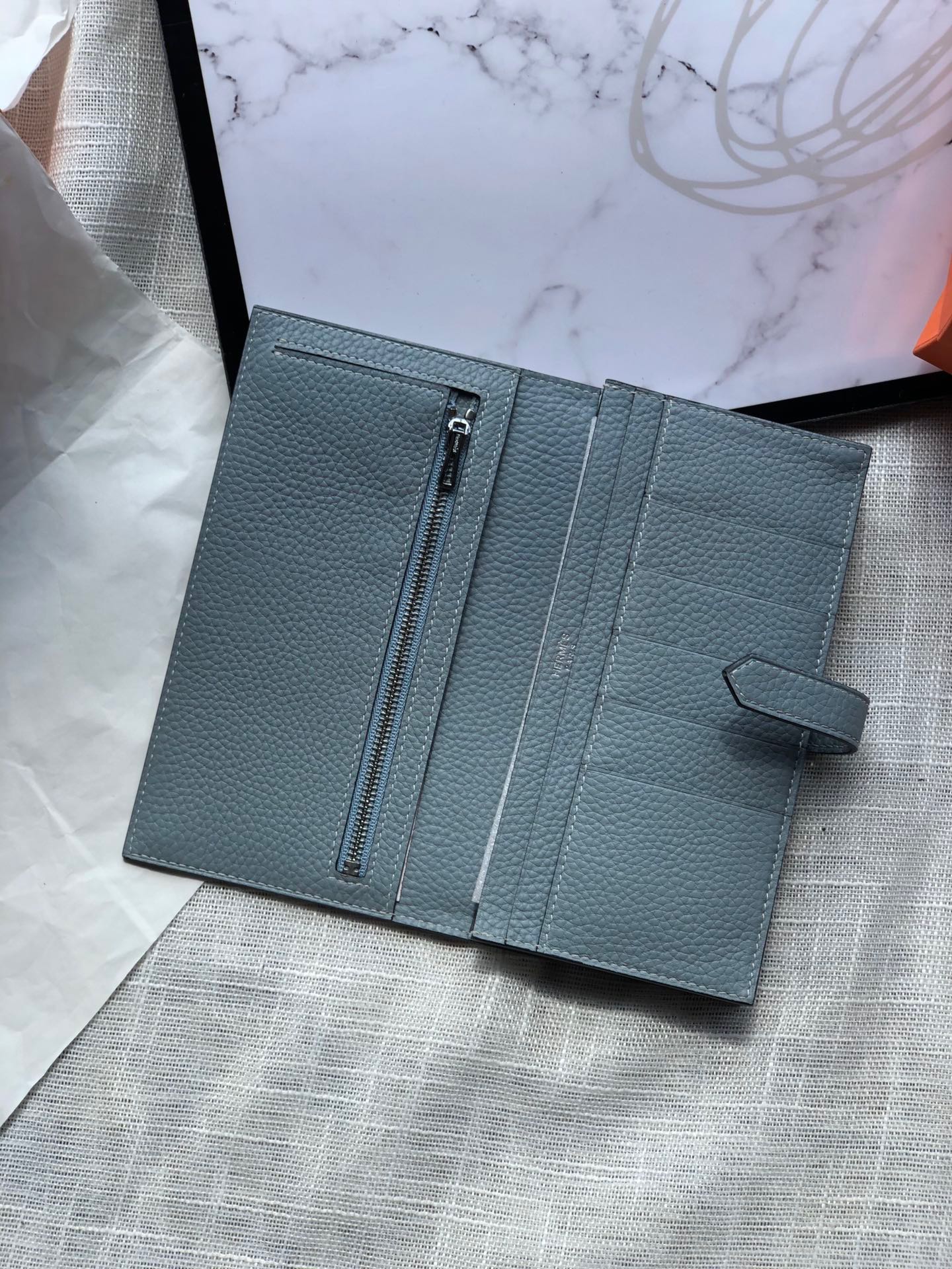 Hermes Wallet Togo-17.5*2*9.5CM