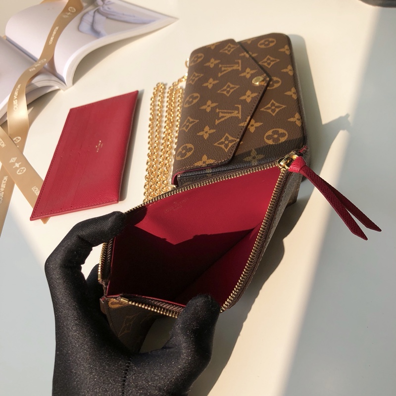 Louis Vuitton M61276 Pochette Félicie Wallet -21*12*3CM