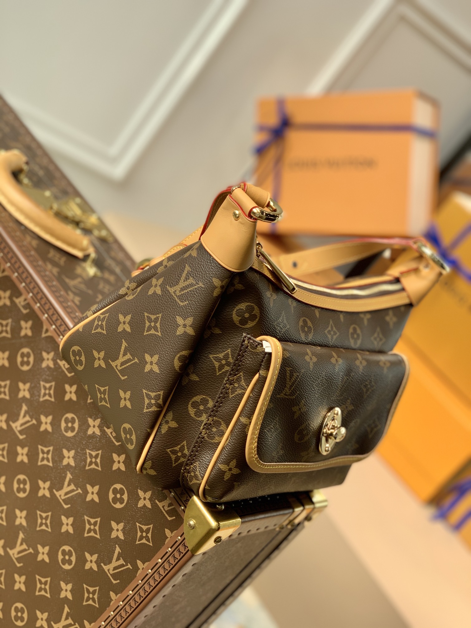 Louis Vuitton Monogram Tikal GM – M40077-30*20*17CM