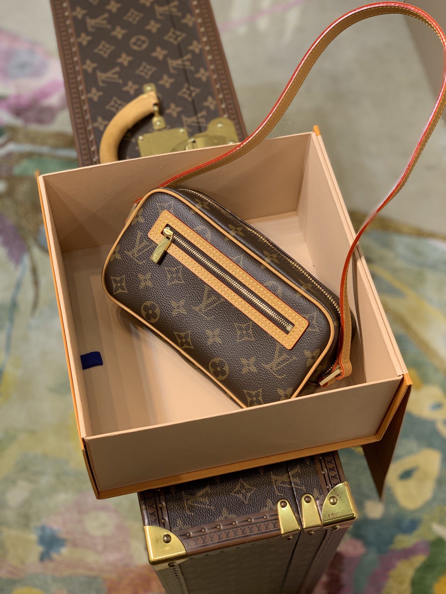 Louis Vuitton Vintage Handbags -21.5×12.5×6.5CM