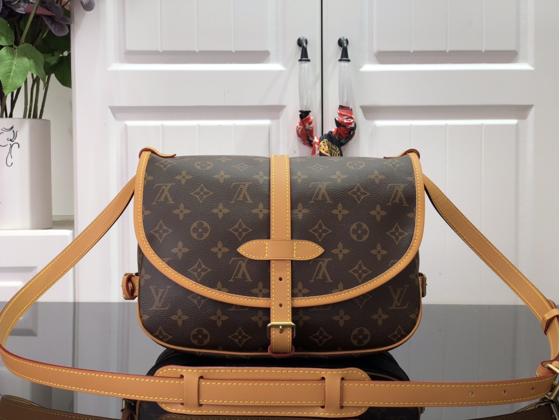 Louis Vuitton Saumur Bag-M40710 -28x11x20CM
