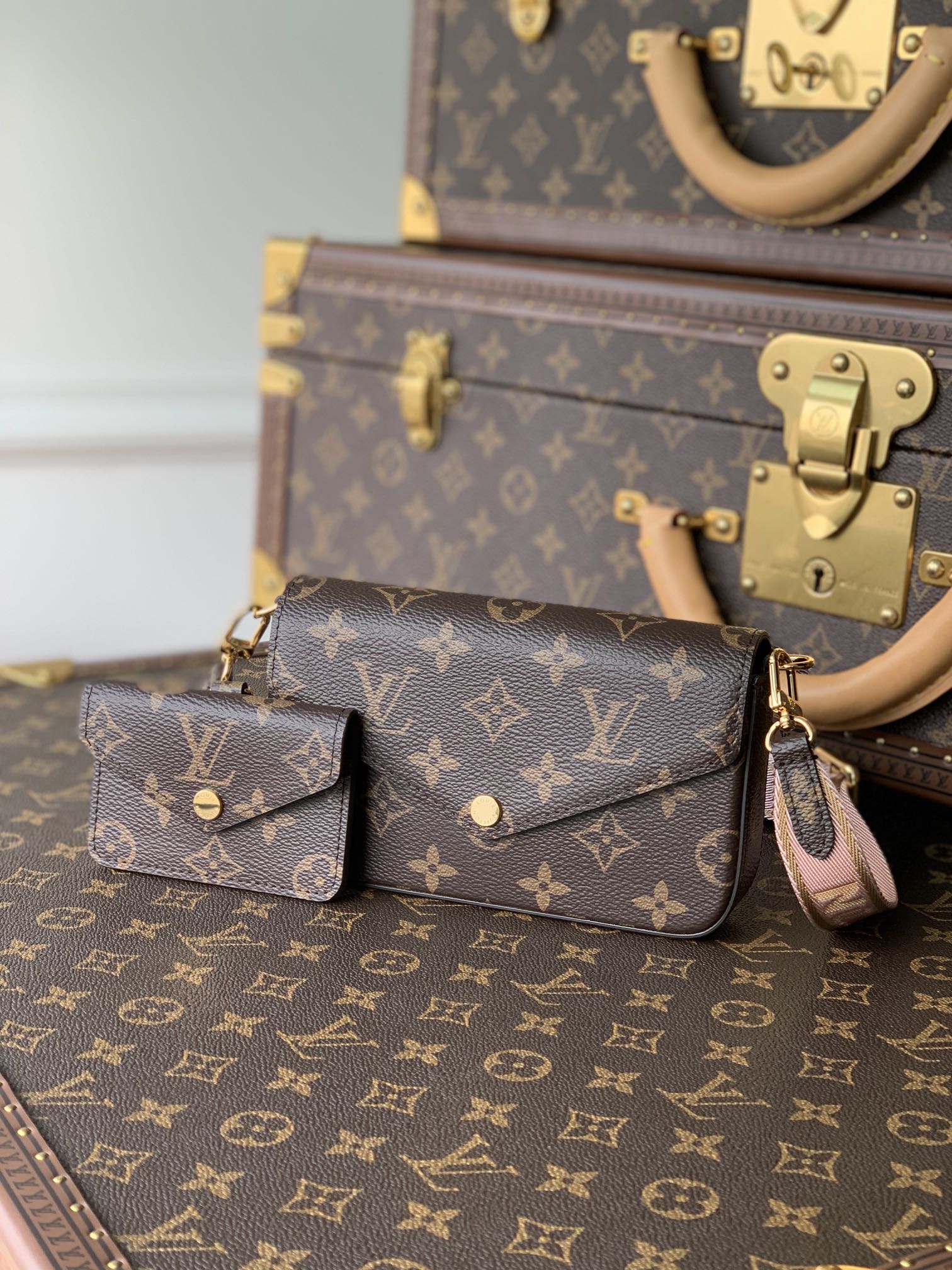 Louis Vuitton Multi Pochette Félicie Bag -17×9.6×3.5CM