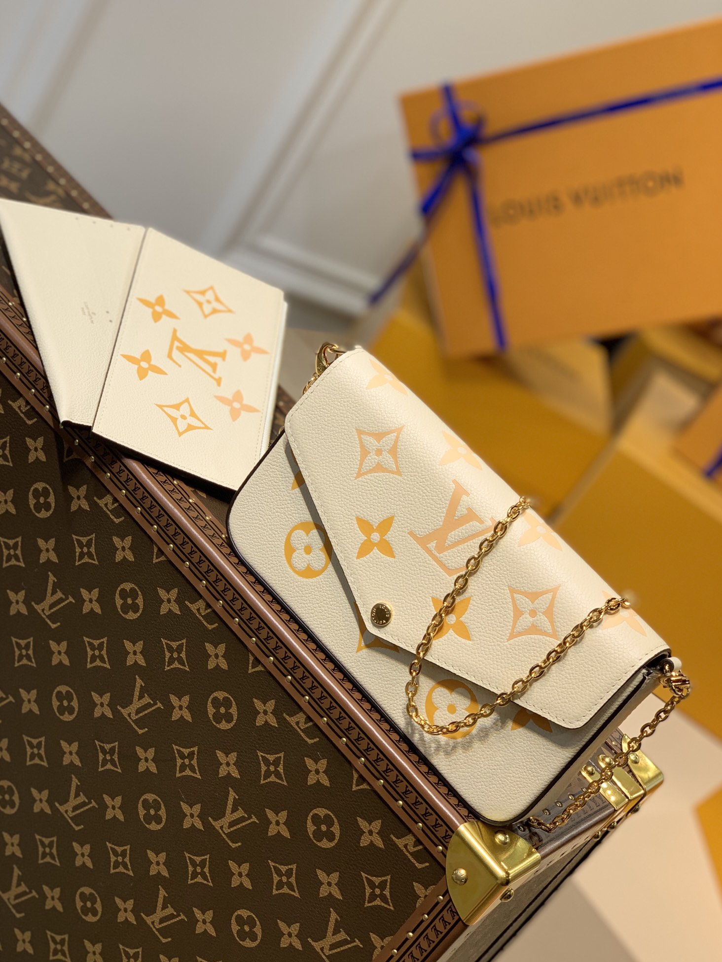 Louis Vuitton Pochette Félicie Wallet -21*12*3CM