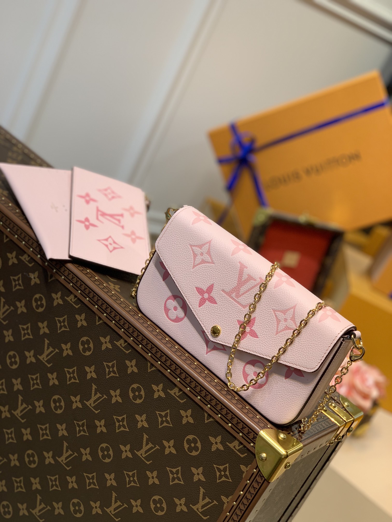 Louis Vuitton Pochette Félicie Wallet -21*12*3CM