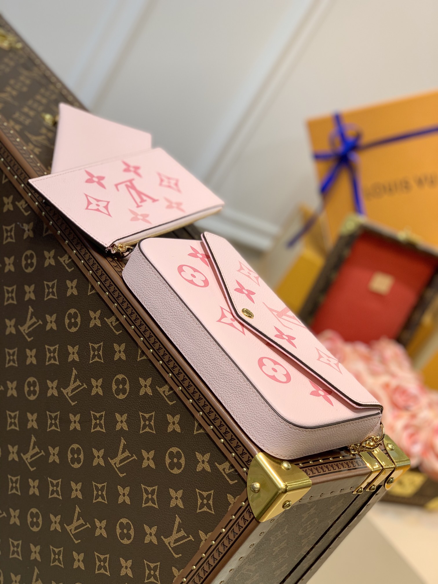 Louis Vuitton Pochette Félicie Wallet -21*12*3CM
