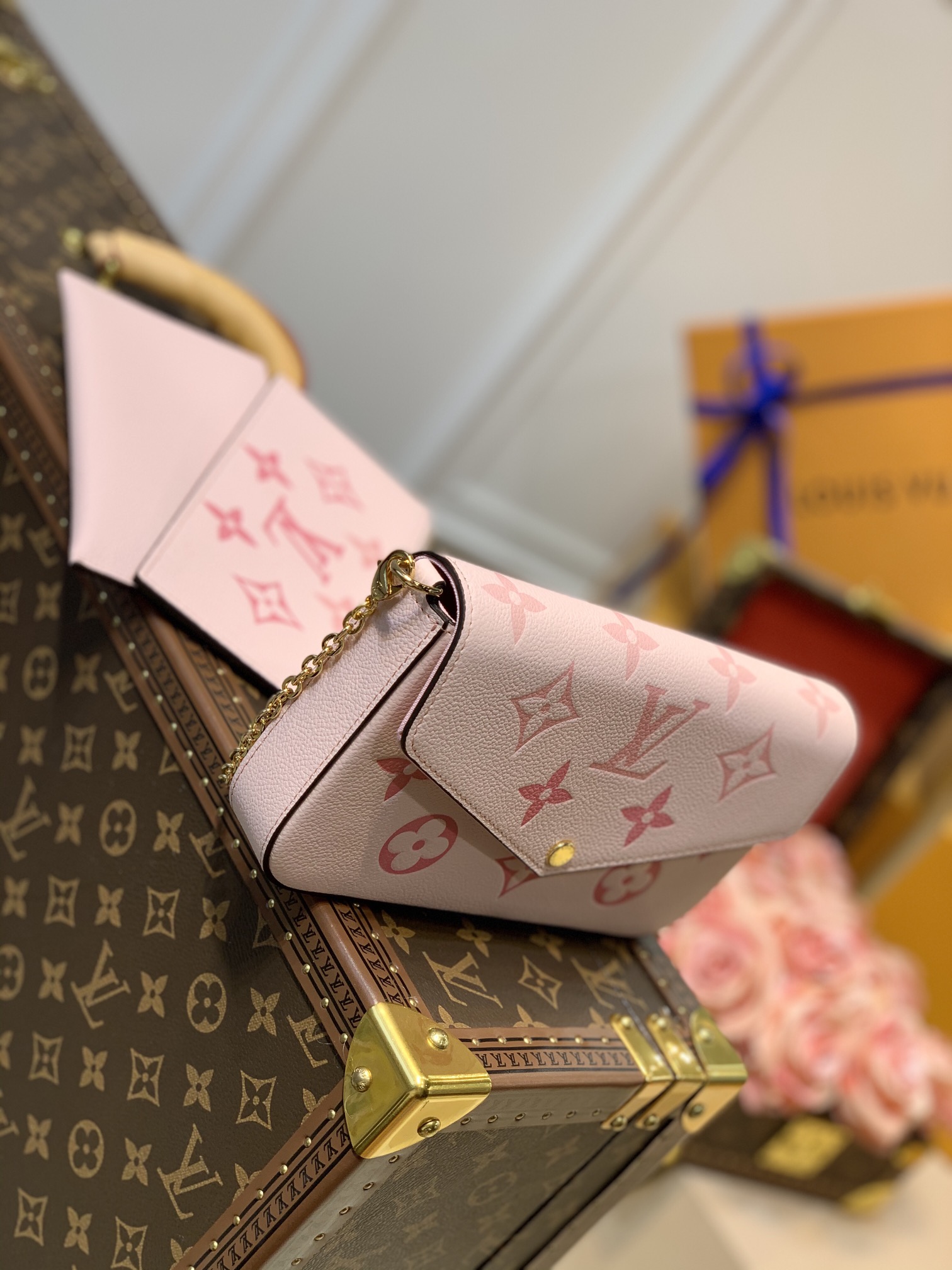 Louis Vuitton Pochette Félicie Wallet -21*12*3CM