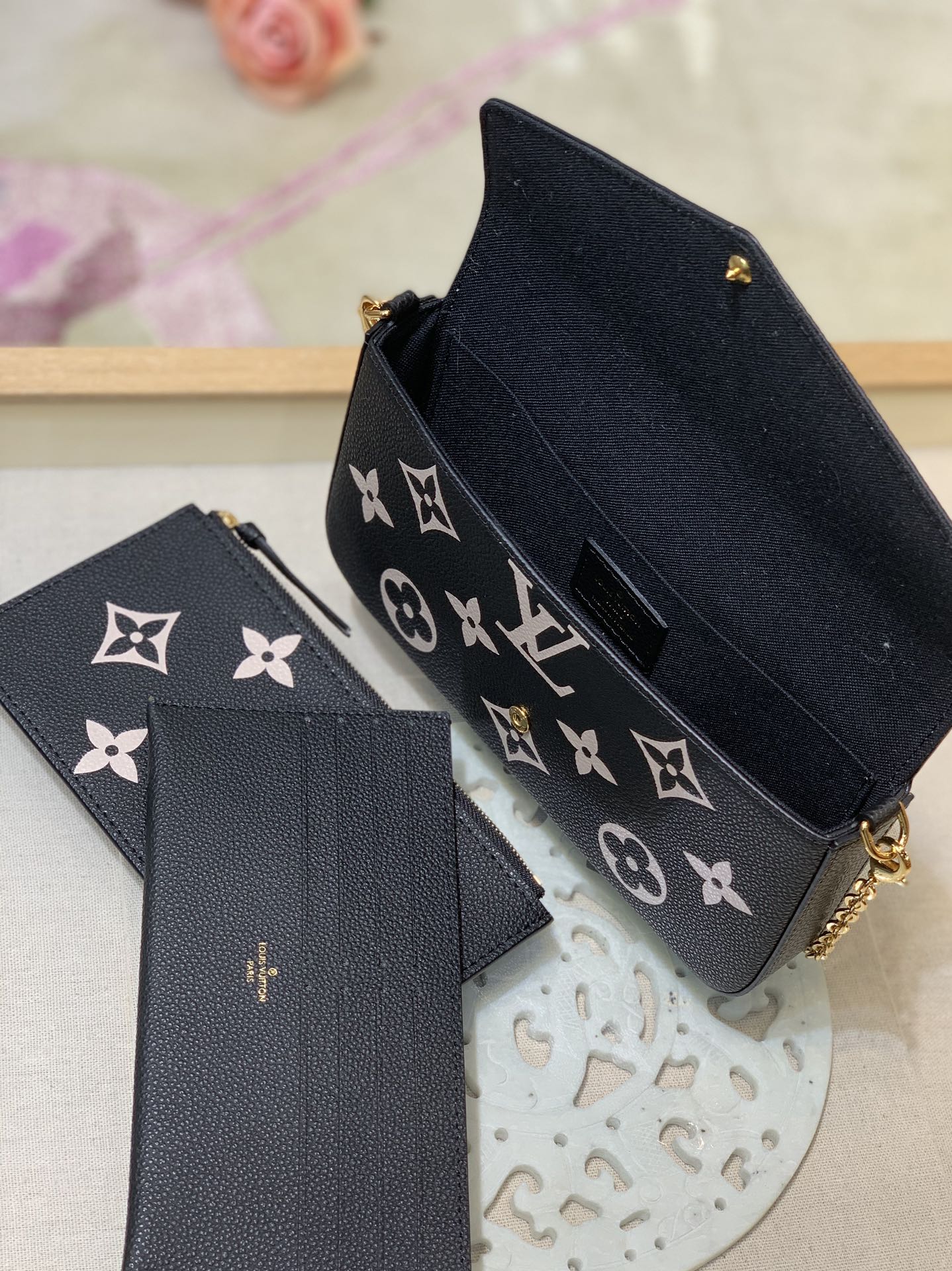 Louis Vuitton Pochette Félicie Wallet -21*12*3CM