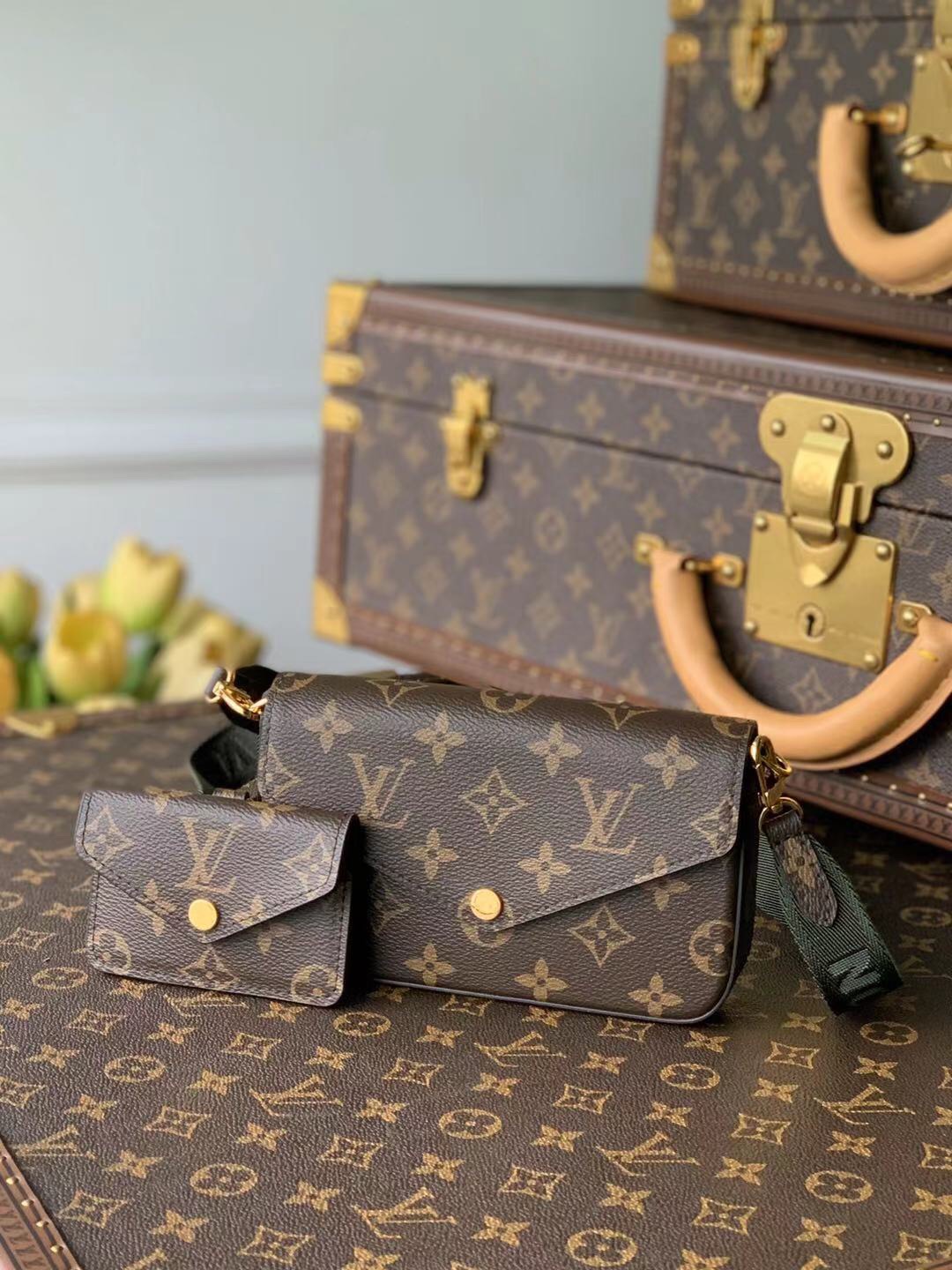 Louis Vuitton Multi Pochette Félicie Bag -17×9.6×3.5CM